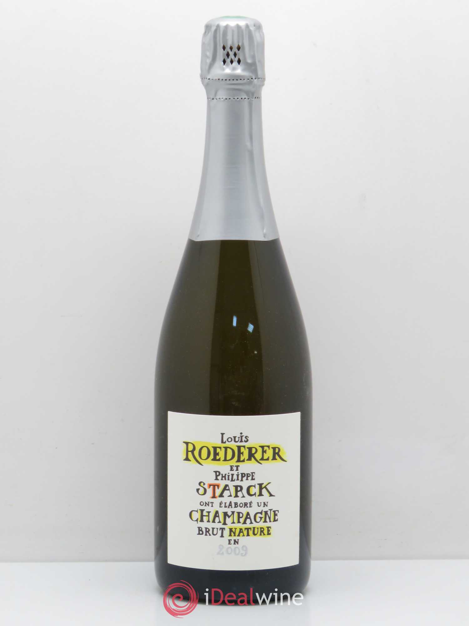 Millésimé Brut Louis Roederer Phillipe Starck 2009 - Lot de 1 bouteille - 0