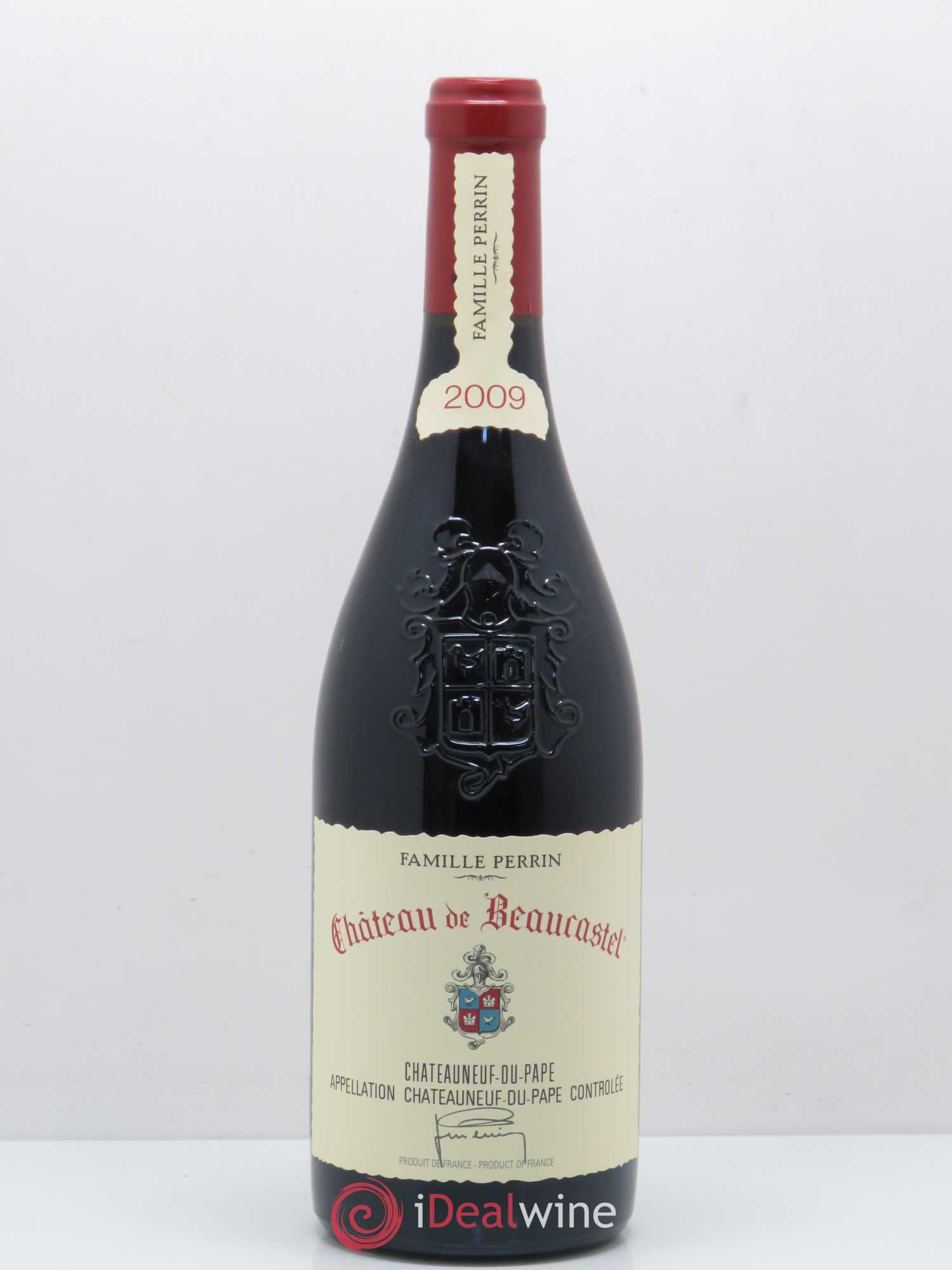 Châteauneuf-du-Pape Château de Beaucastel Famille Perrin 2009 - Lot de 1 bouteille - 0