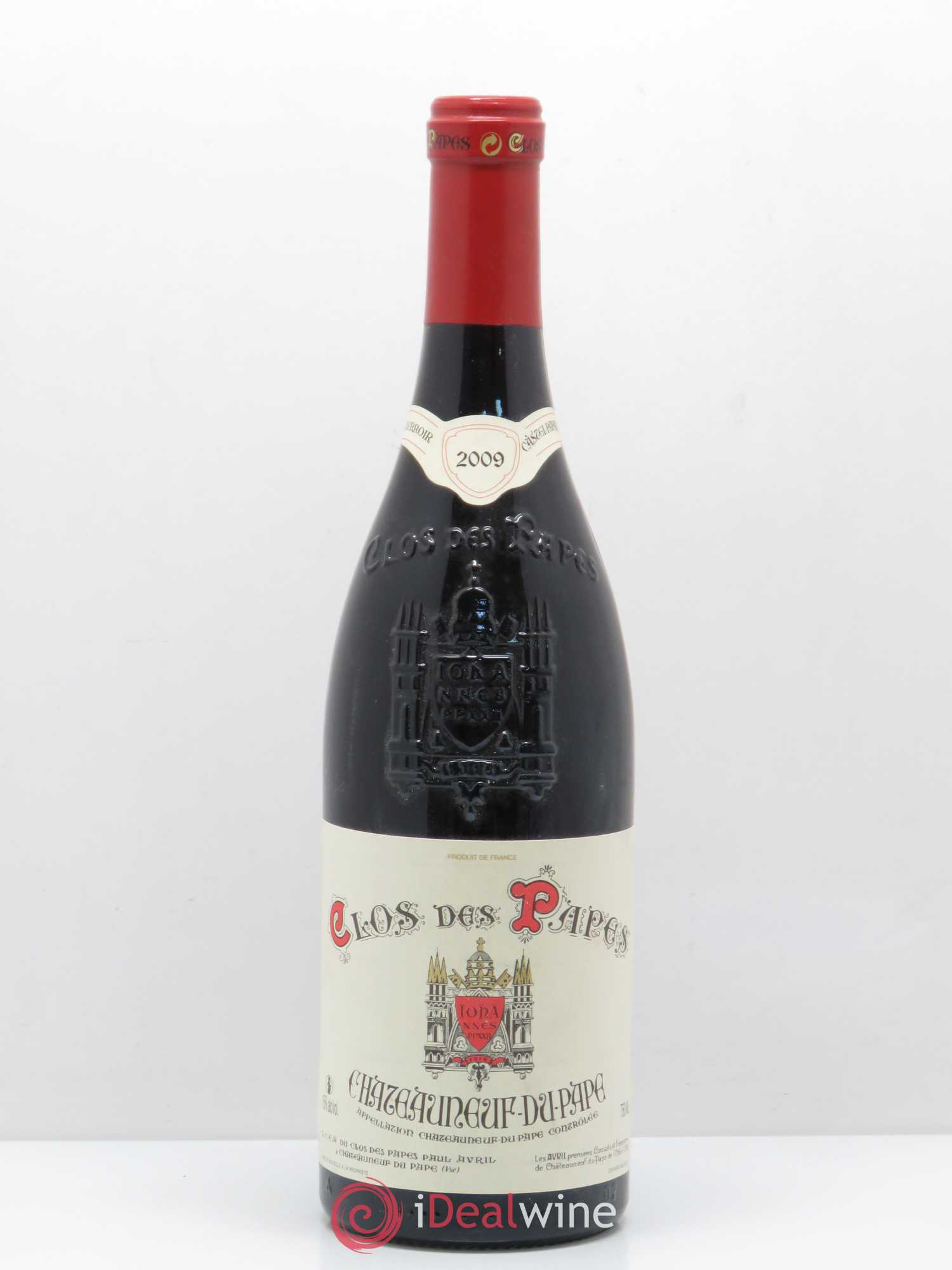 Châteauneuf-du-Pape Clos des Papes - Paul Avril 2009 - Lot de 1 bouteille - 0