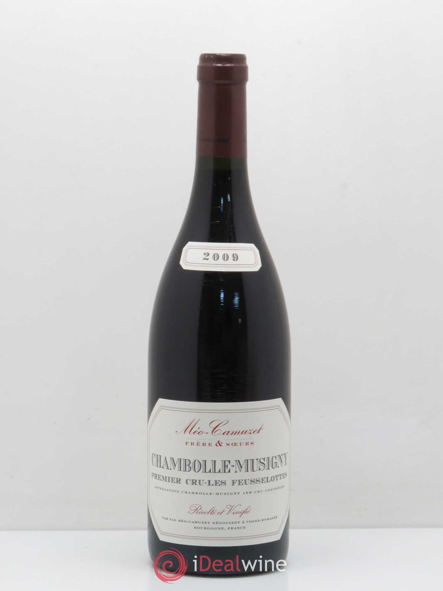 Chambolle-Musigny 1er Cru Les Feusselottes Méo-Camuzet (Frère & Soeurs) 2009 - Lot de 1 bouteille - 0