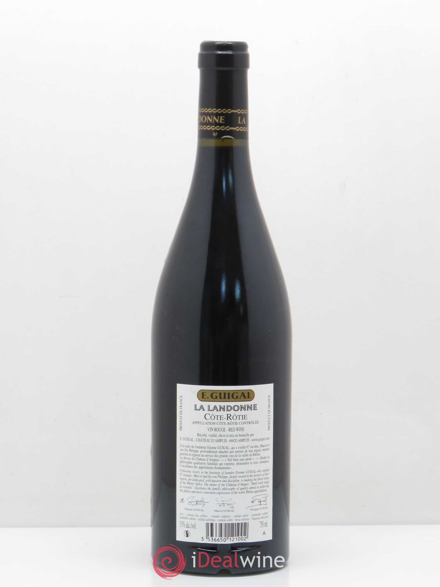 Côte-Rôtie La Landonne Guigal 2011 - Lot de 1 bouteille - 1