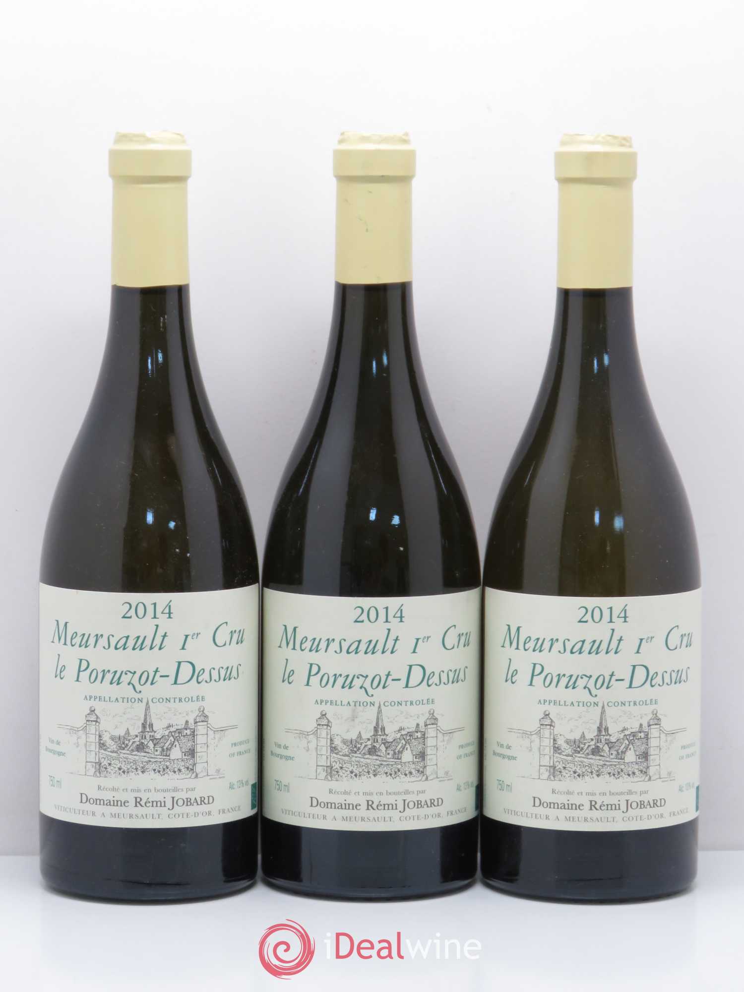 Meursault 1er Cru Le Poruzot-Dessus Rémi Jobard (Domaine) 2014 - Lot de 3 bouteilles - 0