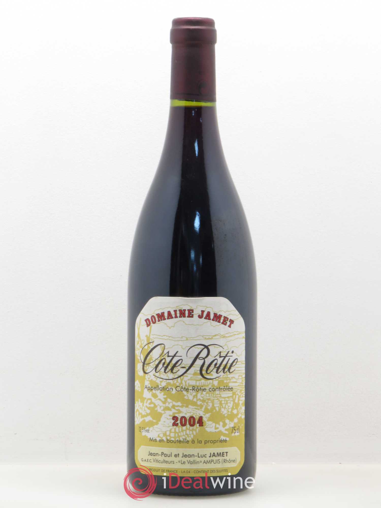 Côte-Rôtie Jamet (Domaine) 2004 - Lot de 1 bouteille - 0