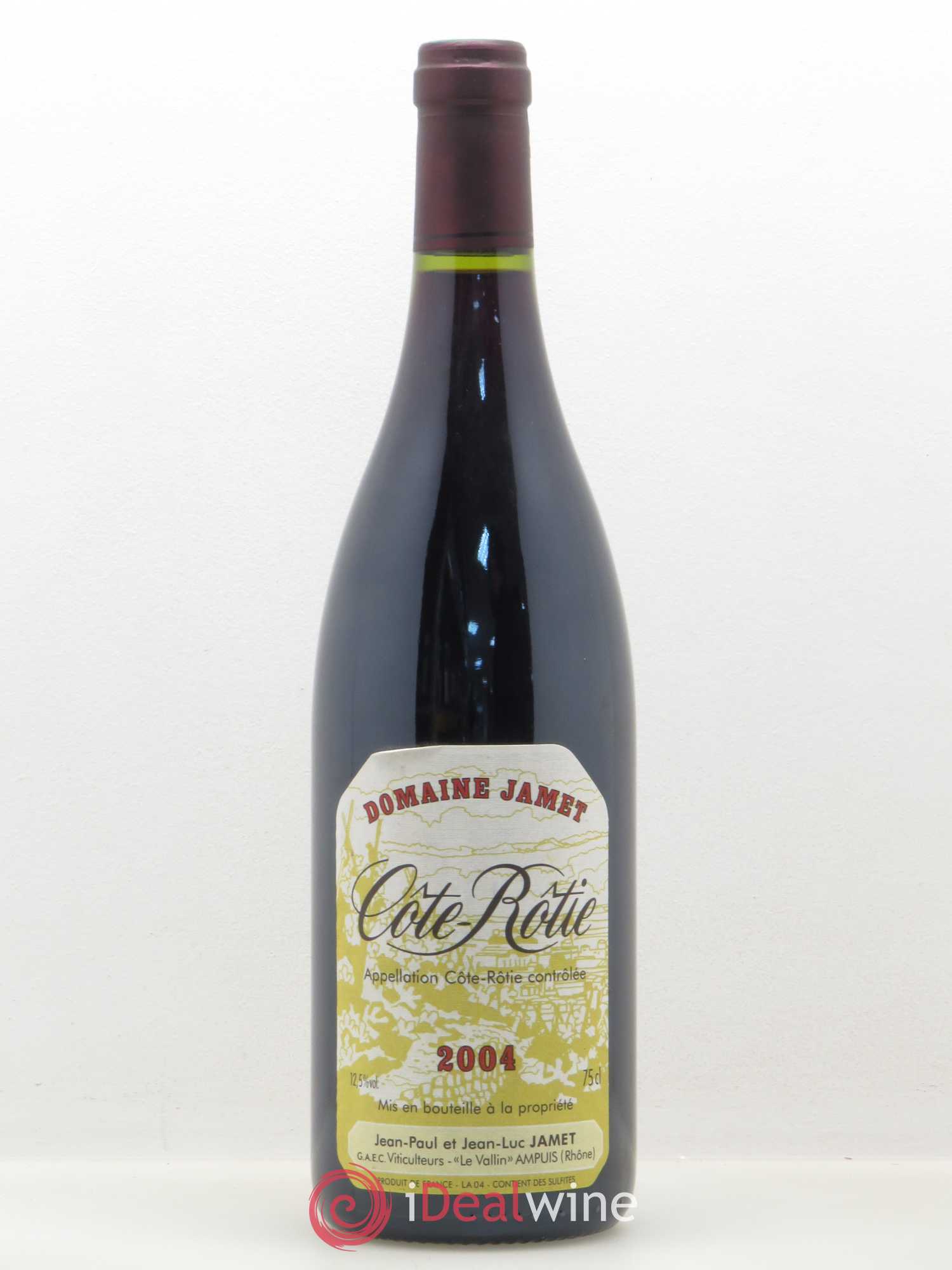 Côte-Rôtie Jamet (Domaine) 2004 - Lot de 1 bouteille - 0