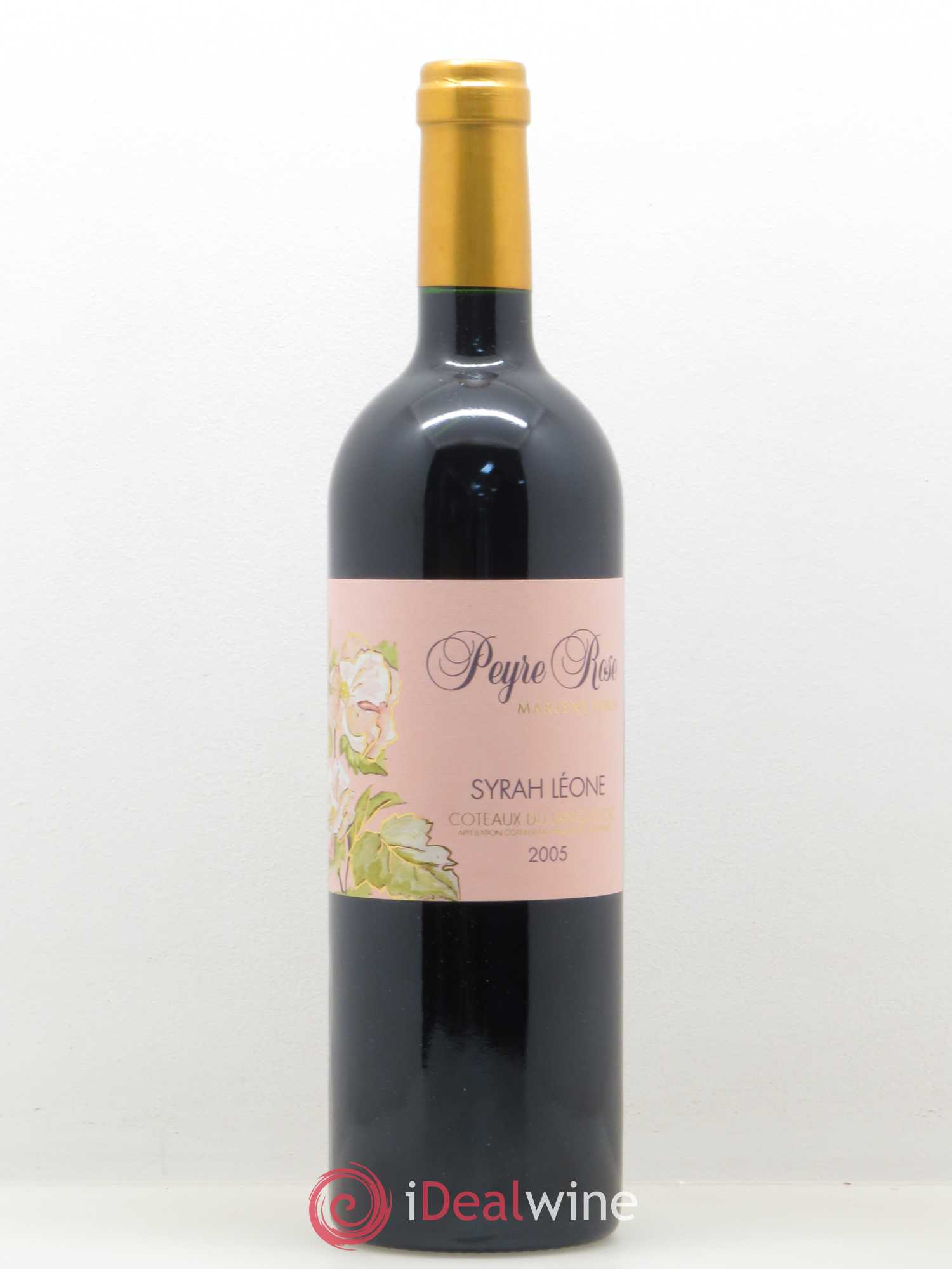 Coteaux du Languedoc Domaine Peyre Rose Belle Léone (anciennement Syrah Léone) Marlène Soria 2005 - Lot de 1 bouteille - 0