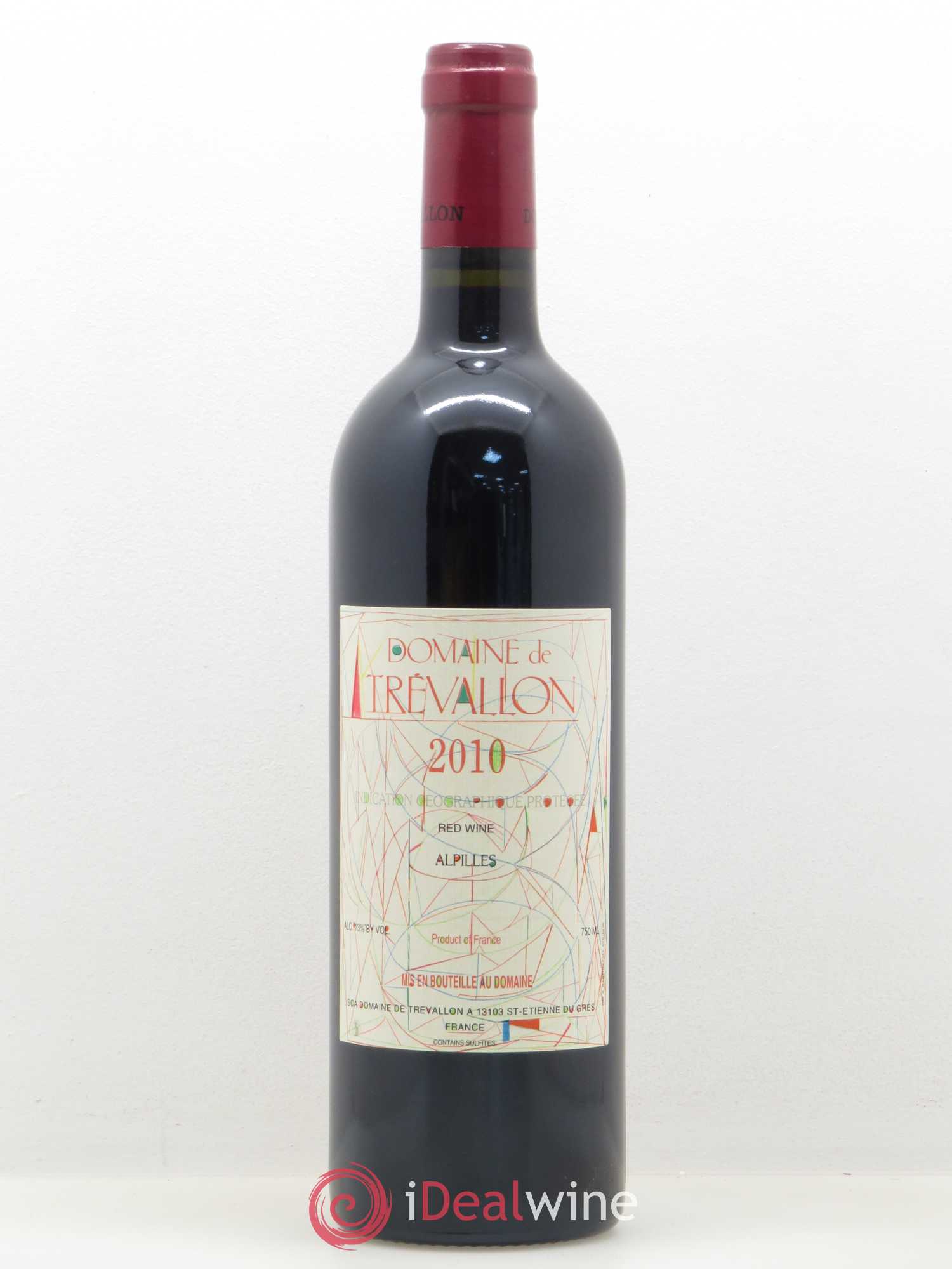Alpilles Trévallon (Domaine de) Eloi Dürrbach 2010 - Lot de 1 bouteille - 0