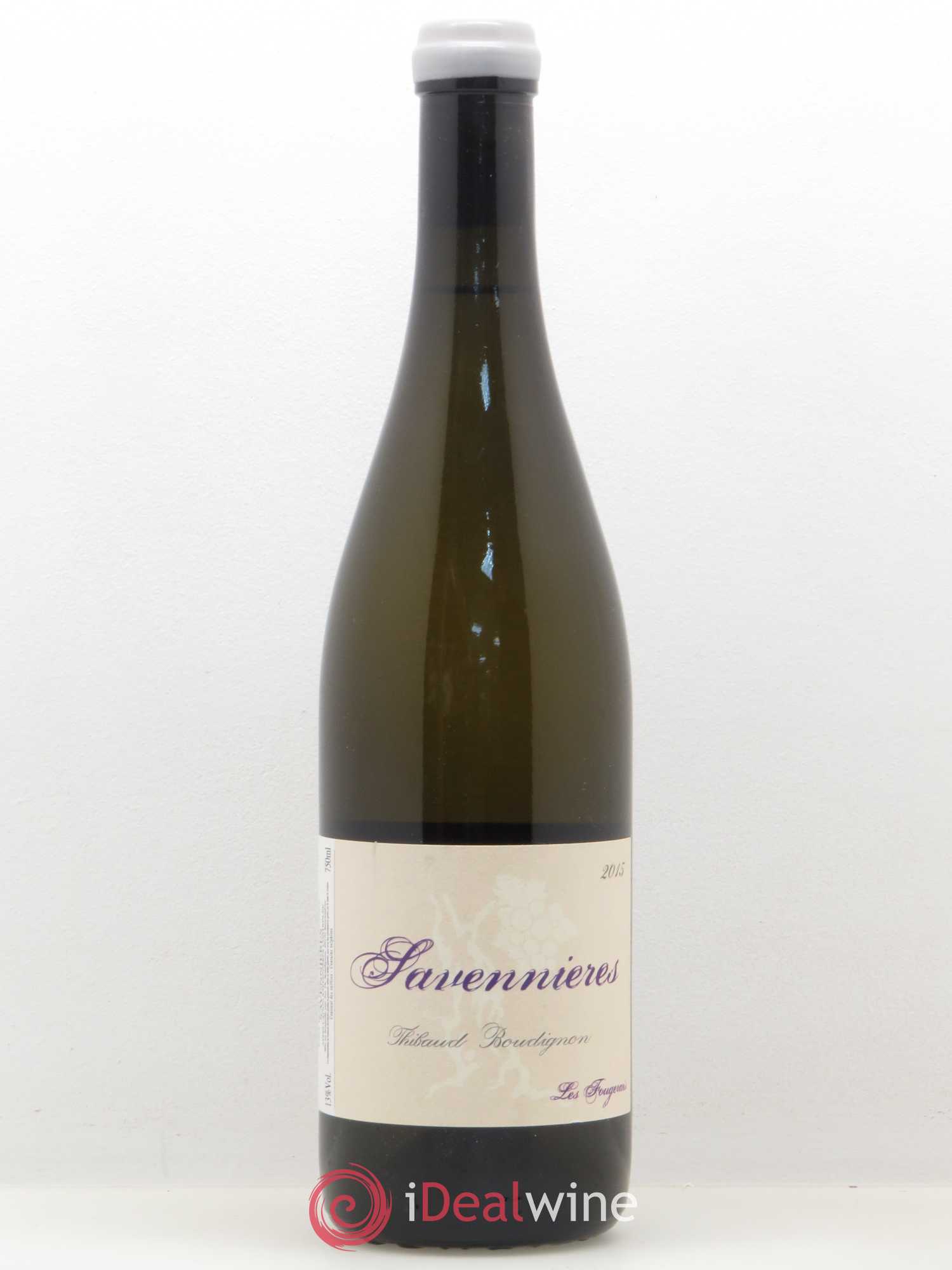 Savennières Les Fougeraies Thibaud Boudignon 2015 - Posten von 1 Flasche - 0