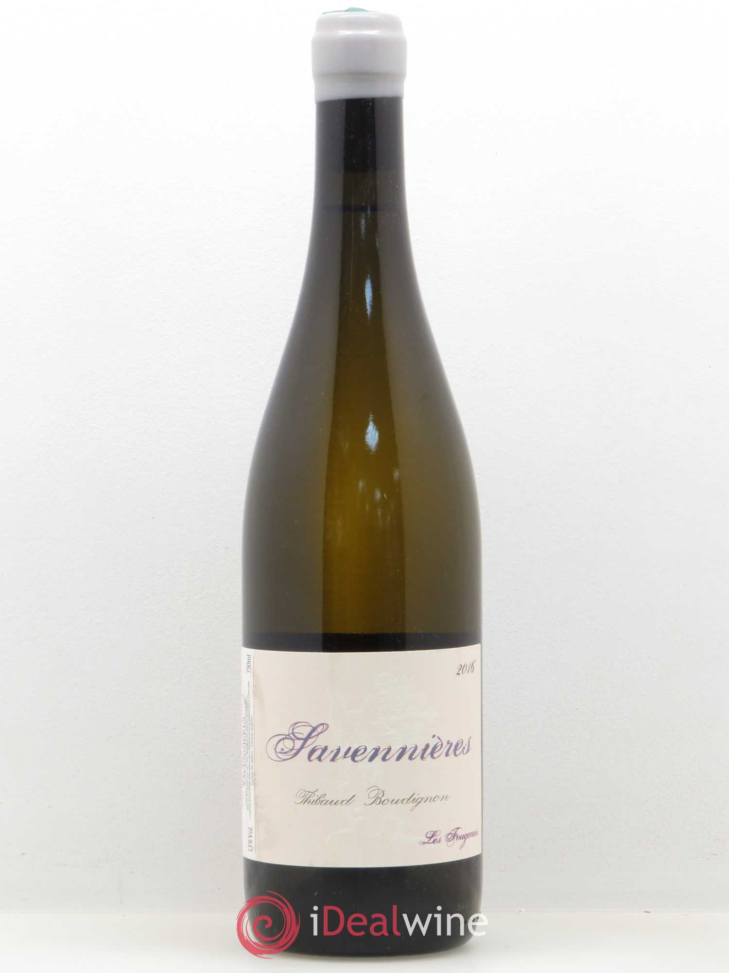 Savennières Les Fougeraies Thibaud Boudignon 2016 - Posten von 1 Flasche - 0