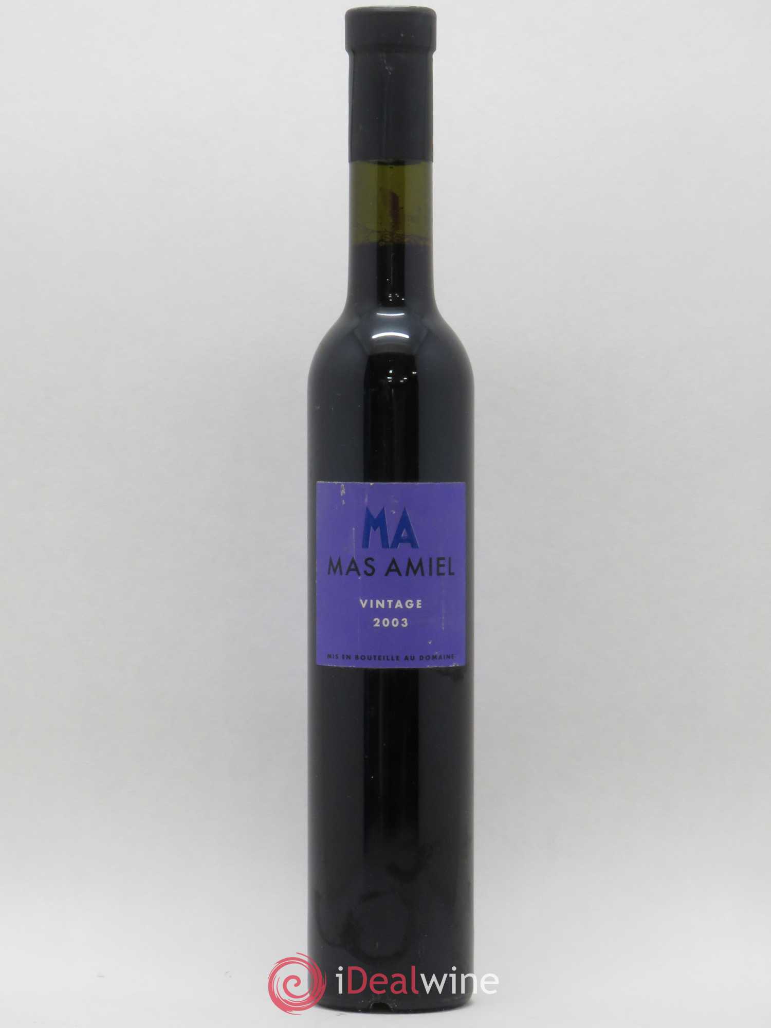 Maury Mas Amiel Vintage 2003 - Lot de 1 bouteille - 0