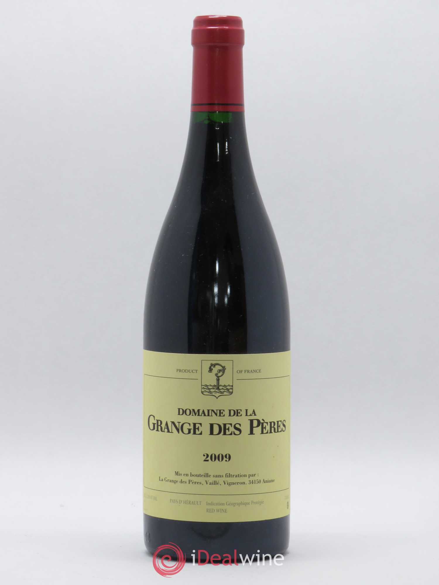 Pays d'Hérault Grange des Pères Laurent Vaillé 2009 - Lot de 1 bouteille - 0