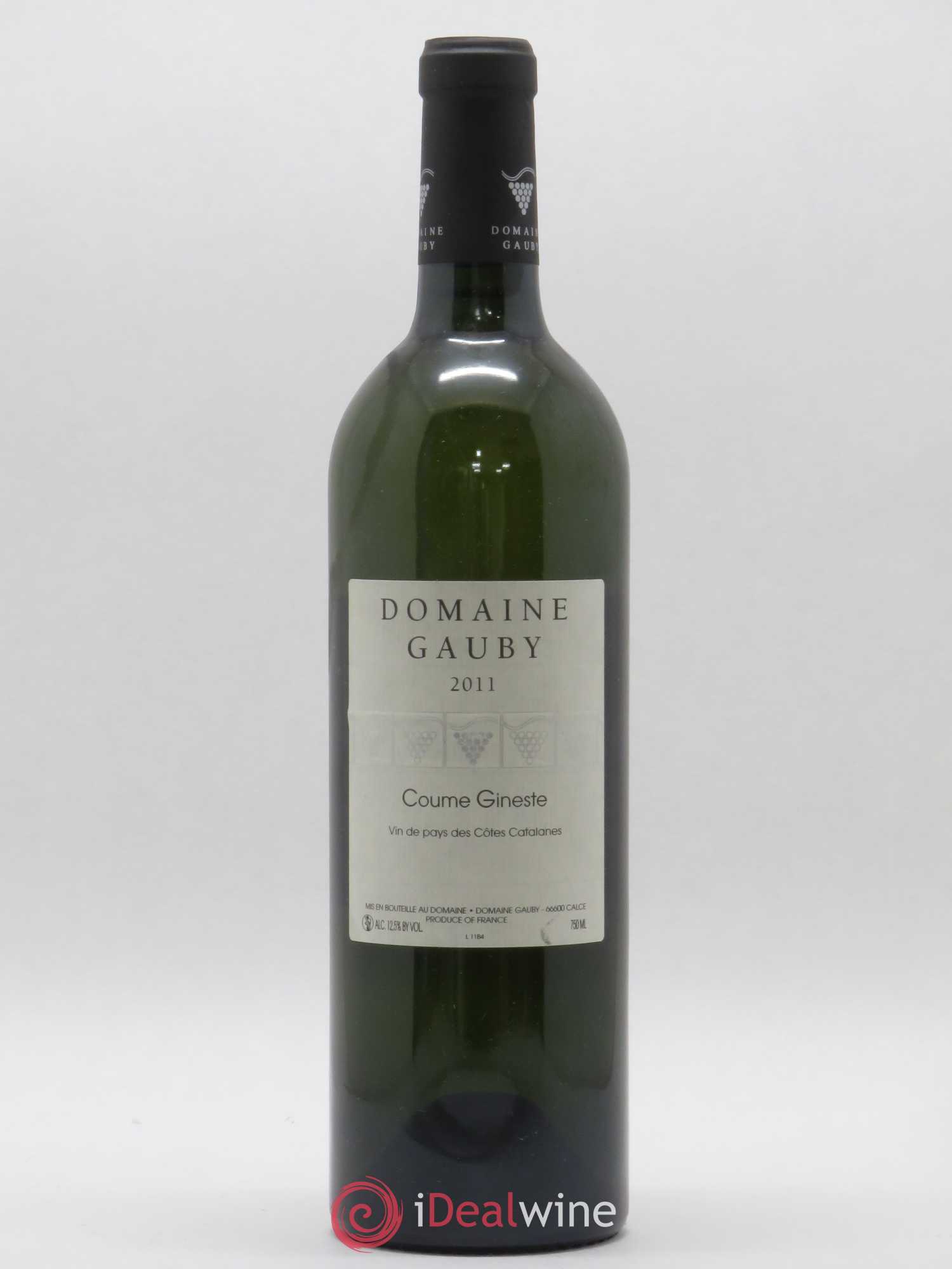 Côtes Catalanes Coume Gineste Gauby (Domaine) 2011 - Lot de 1 bouteille - 0