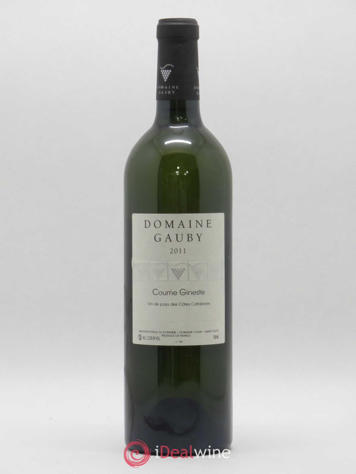 Côtes Catalanes Coume Gineste Gauby (Domaine) 2011 - Lot de 1 bouteille - 0