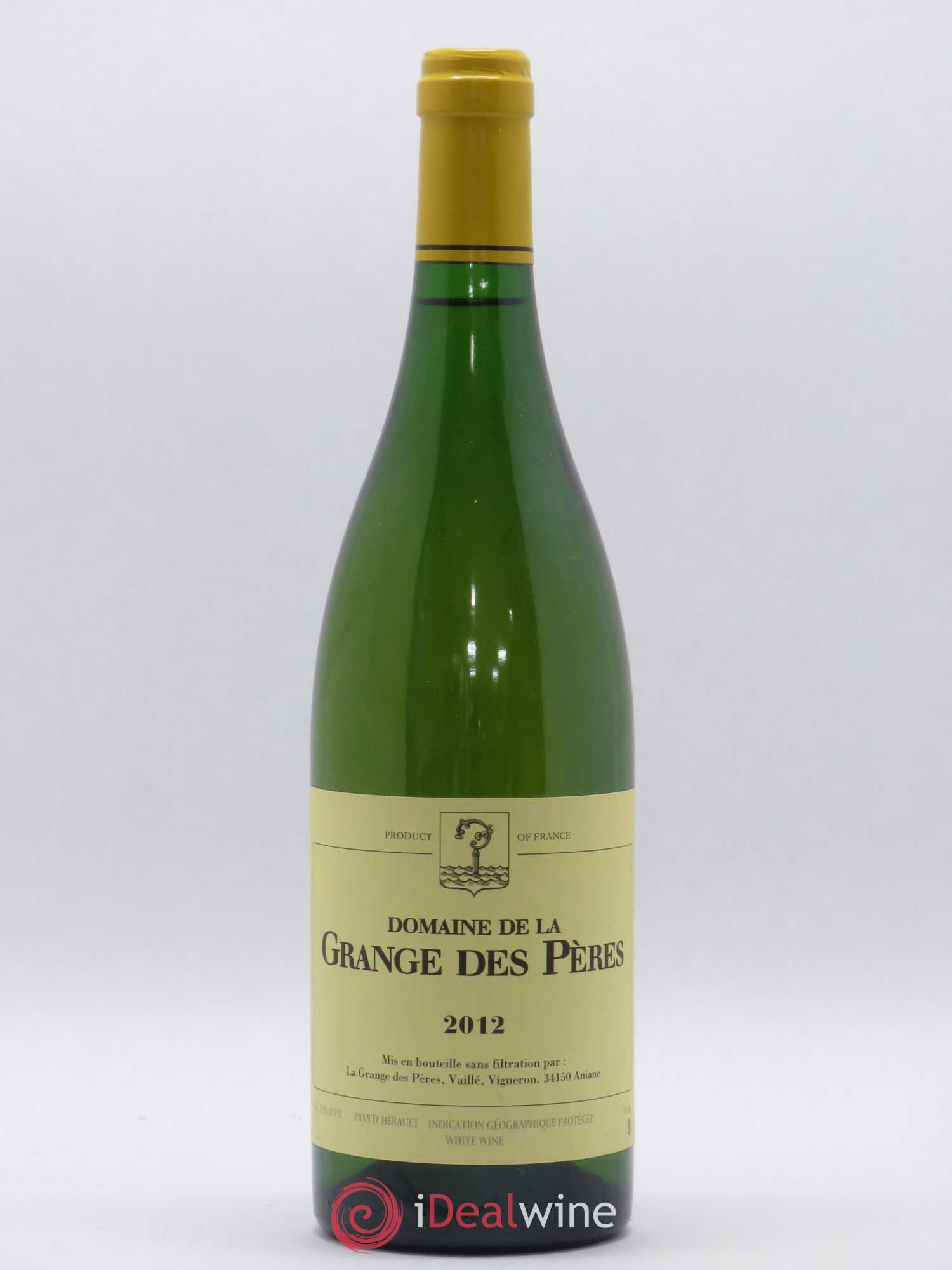 Pays d'Hérault Grange des Pères Laurent Vaillé 2012 - Lot de 1 bouteille - 0