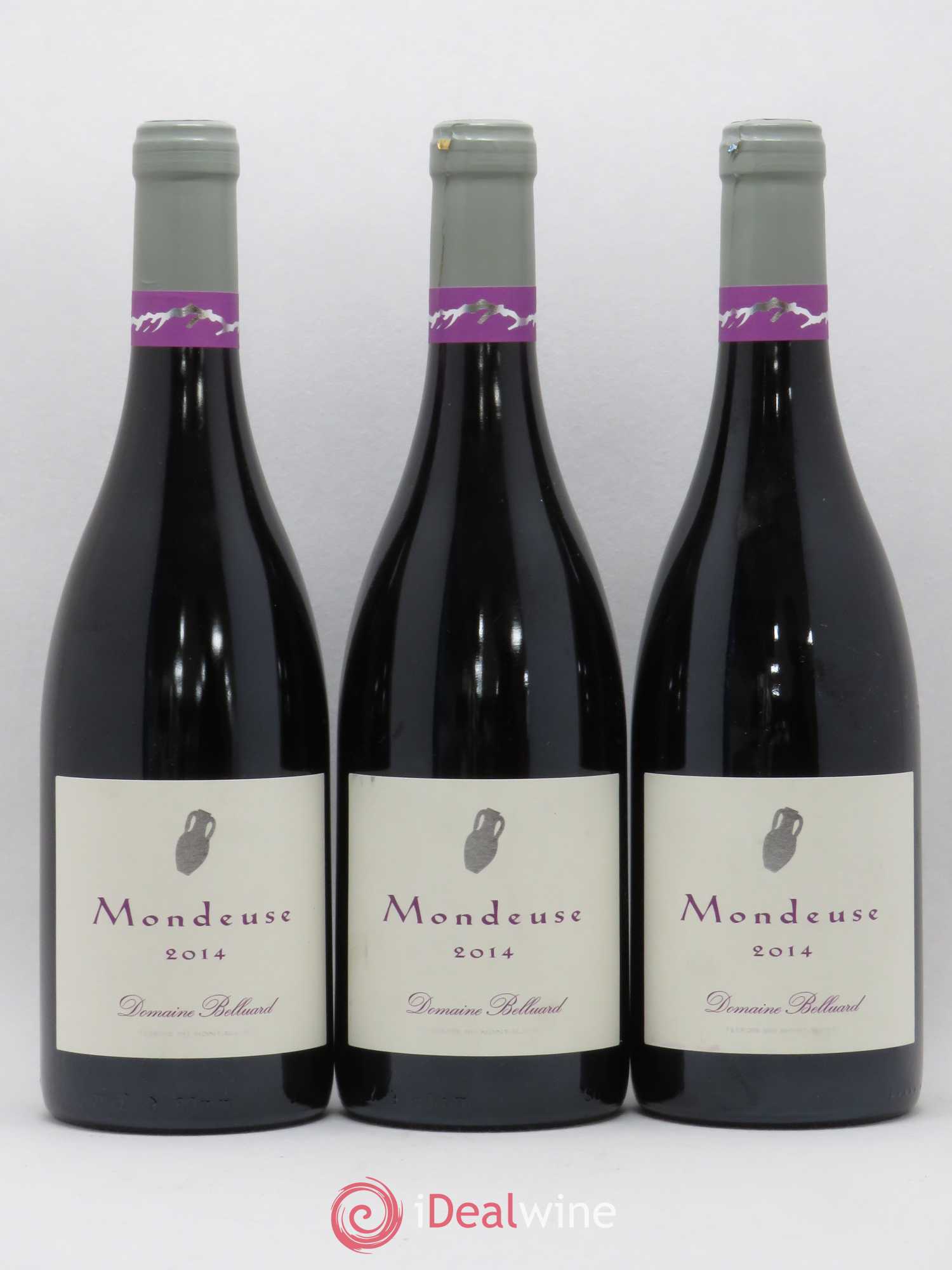 Vin de Savoie Mondeuse Amphore Domaine Belluard 2014 - Lot de 3 bouteilles - 0