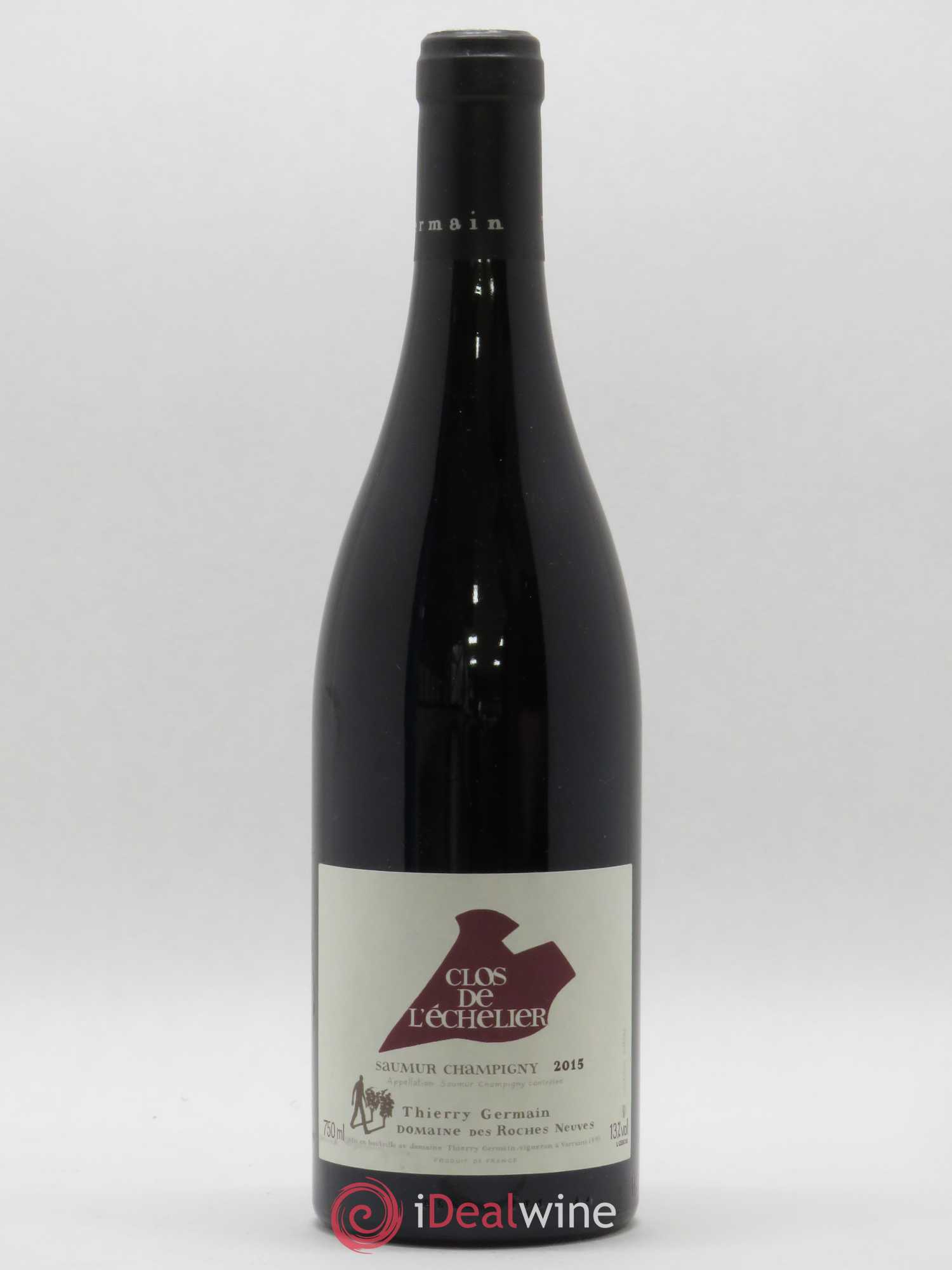 Saumur-Champigny Clos de l'Echelier Domaine des Roches Neuves - Thierry Germain 2015 - Lot de 1 bouteille - 0