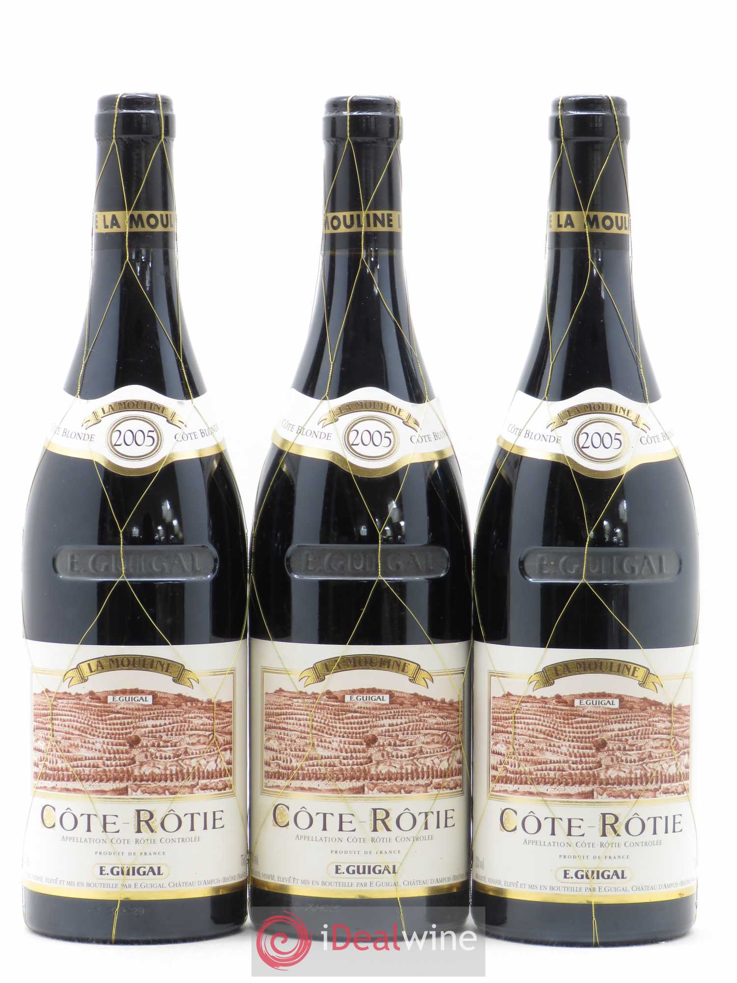 Côte-Rôtie La Mouline Guigal 2005 - Lot de 6 bouteilles - 1