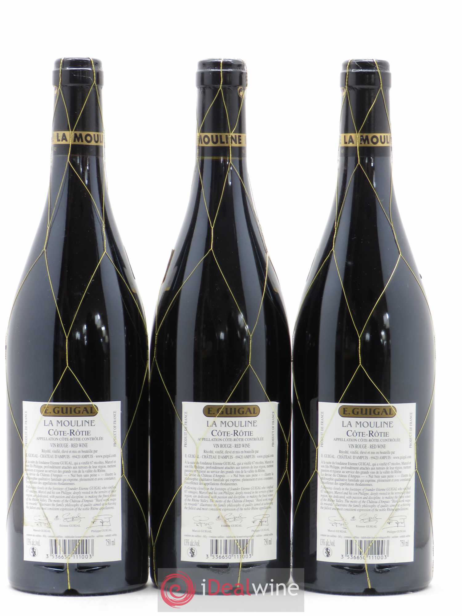 Côte-Rôtie La Mouline Guigal 2005 - Lot de 6 bouteilles - 2