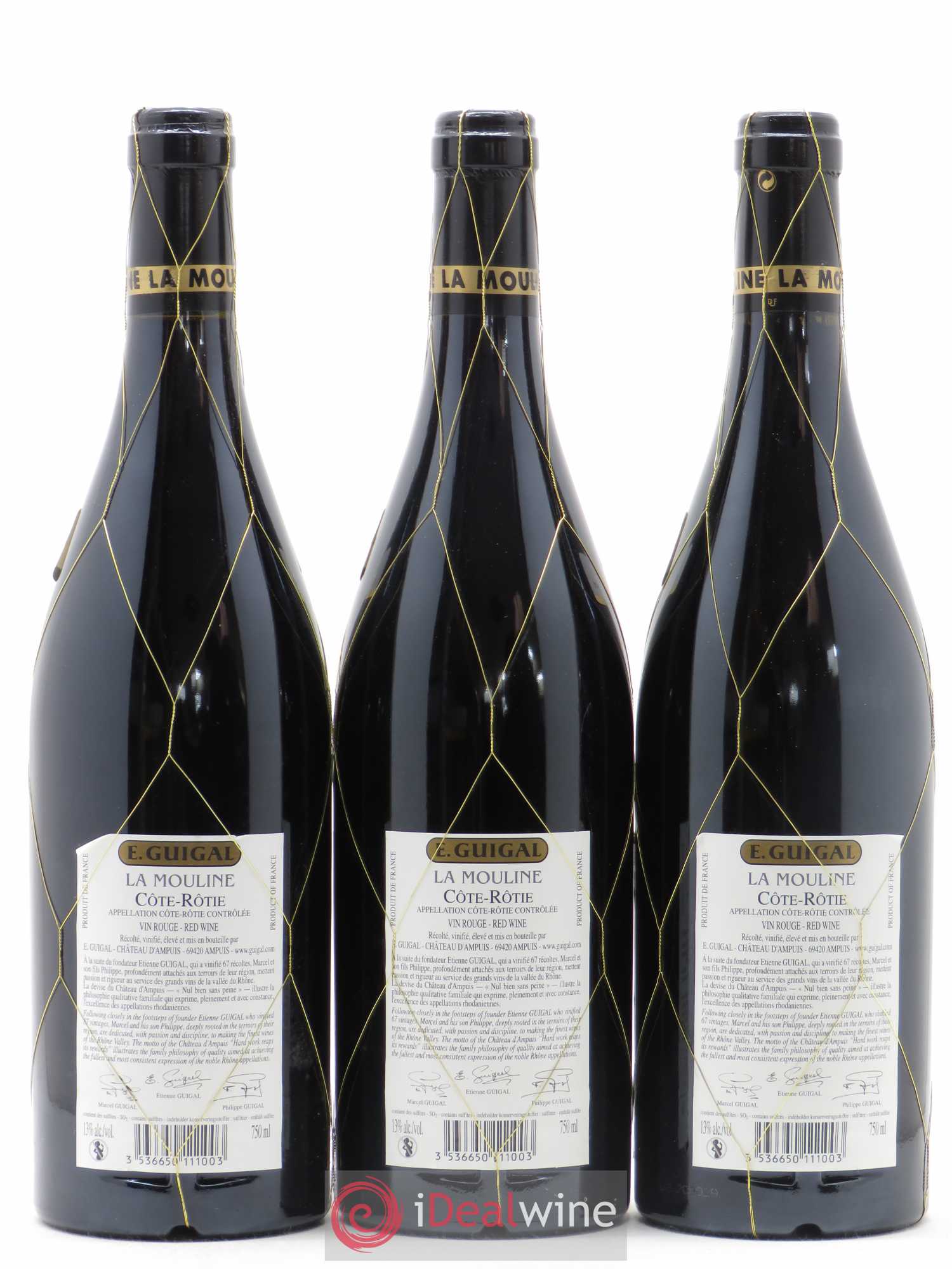 Côte-Rôtie La Mouline Guigal 2005 - Lot de 6 bouteilles - 4