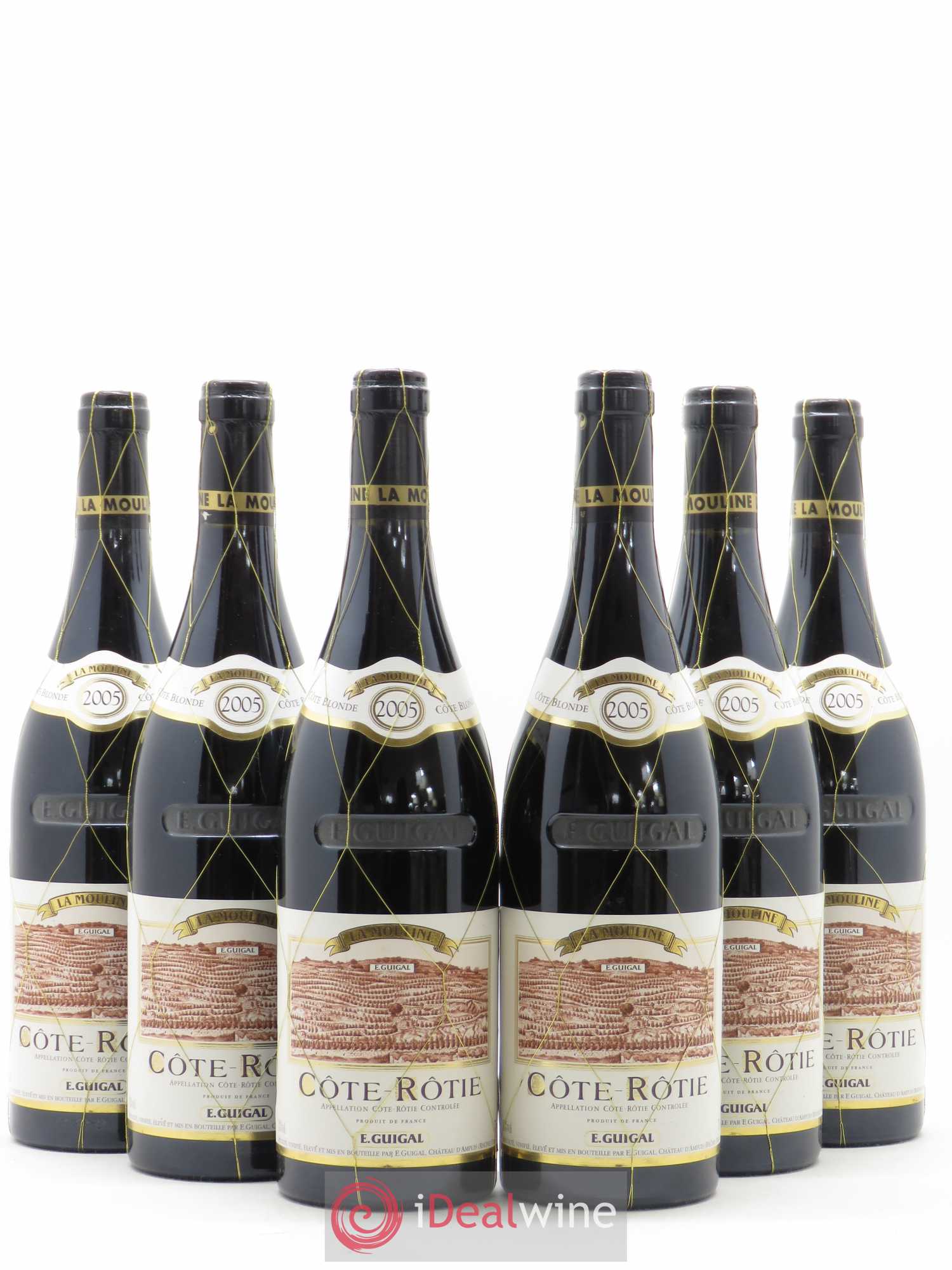 Côte-Rôtie La Mouline Guigal 2005 - Lot de 6 bouteilles - 0