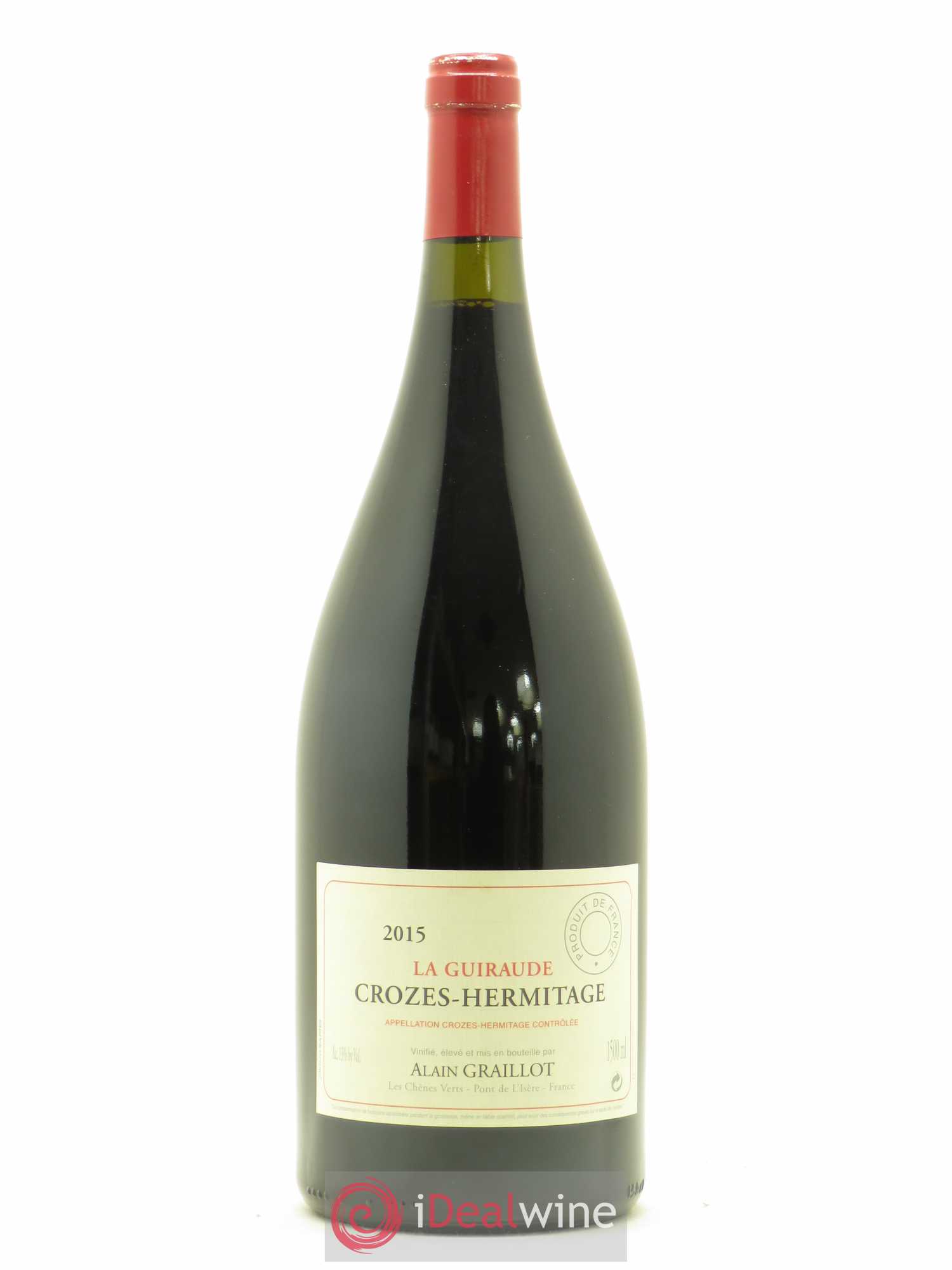 Crozes-Hermitage La Guiraude Domaine Graillot 2015 - Lot de 1 magnum - 0