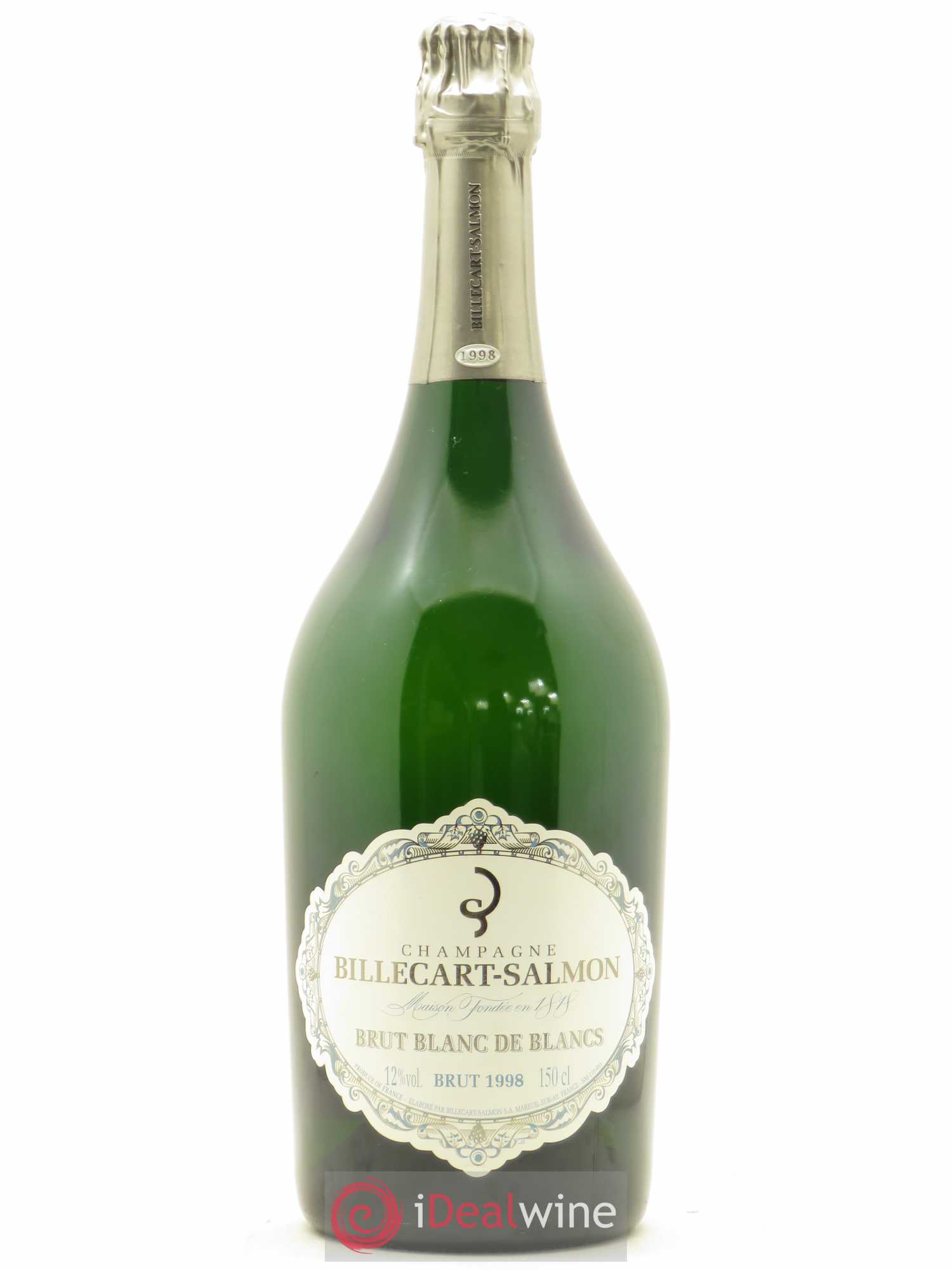 Blanc de Blancs Grand Cru Brut Billecart-Salmon 1998 - Lot de 1 magnum - 1
