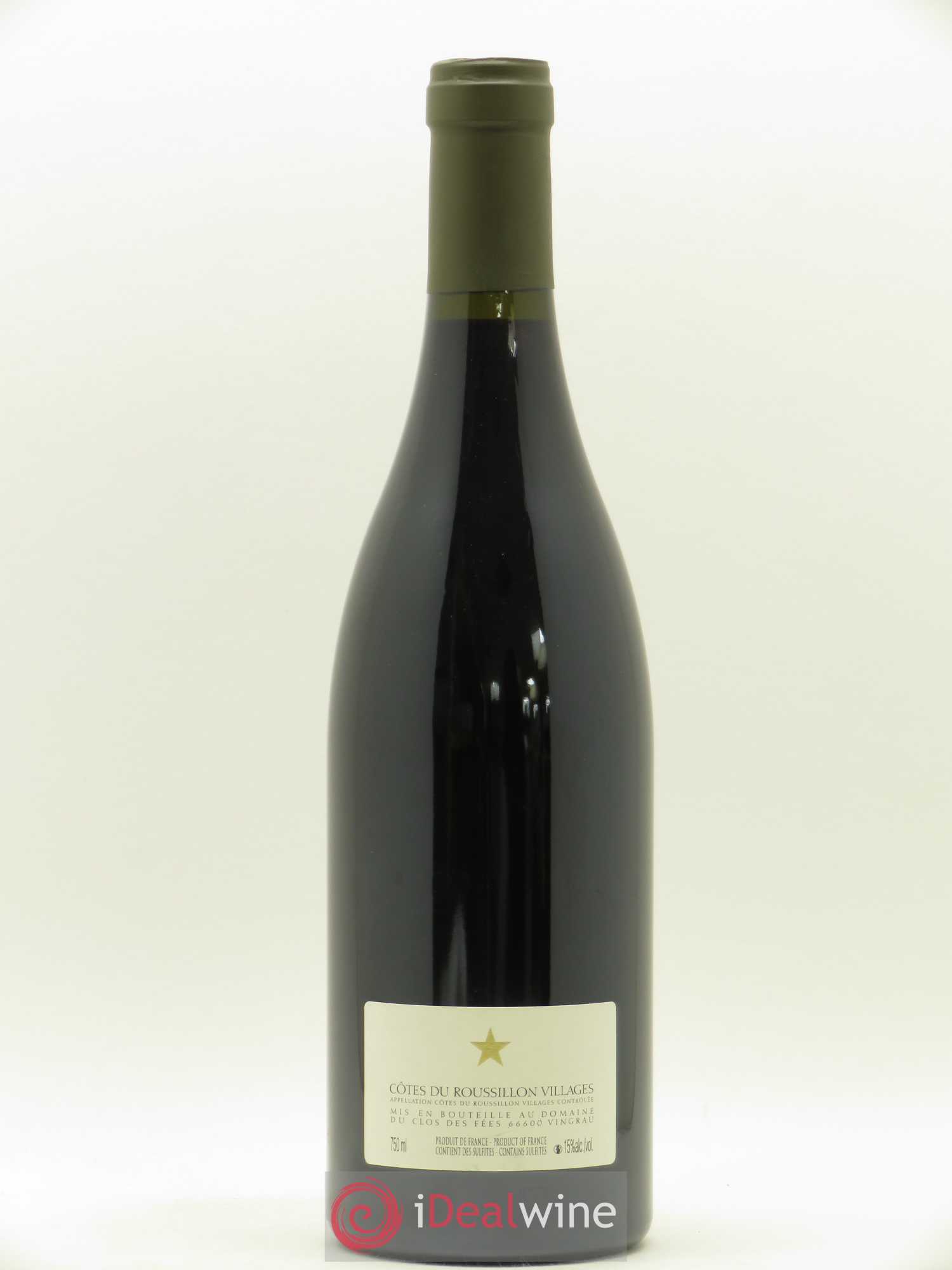 Côtes du Roussillon Villages Clos des Fées Hervé Bizeul 2011 - Lot de 1 bouteille - 1