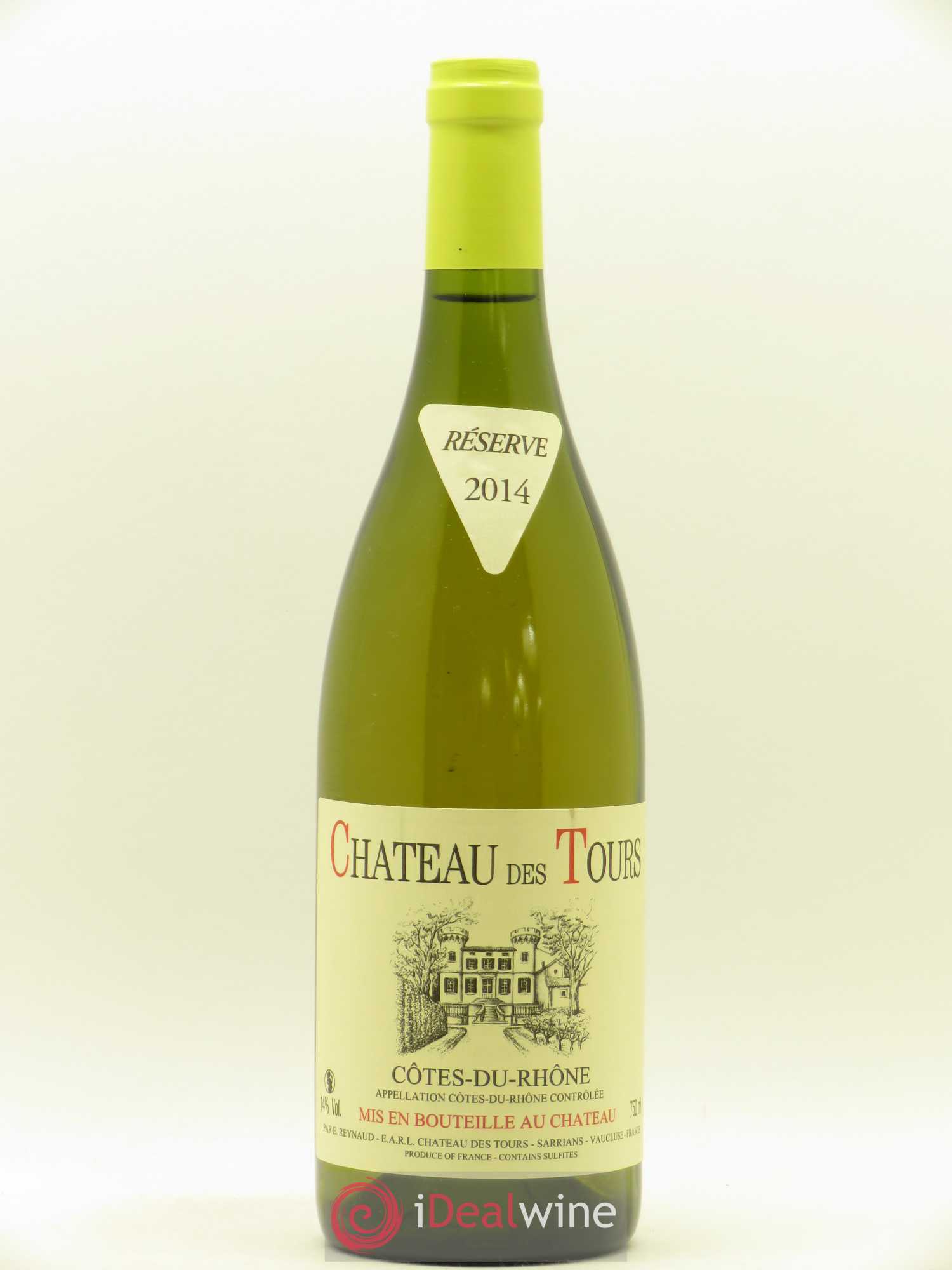 Côtes-du-Rhône Château des Tours Emmanuel Reynaud 2014 - Lot de 1 bouteille - 0