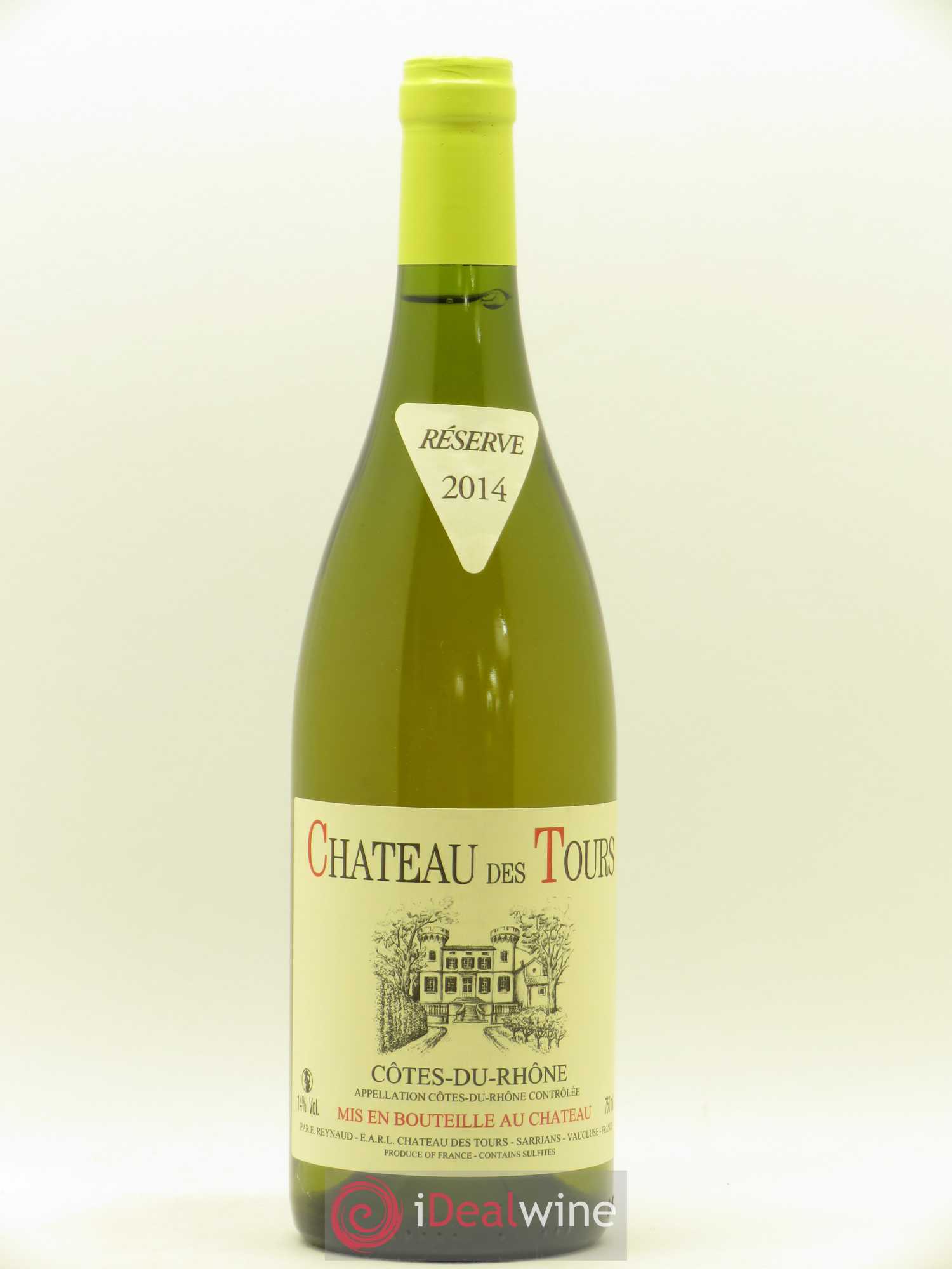 Côtes-du-Rhône Château des Tours Emmanuel Reynaud 2014 - Lot de 1 bouteille - 0