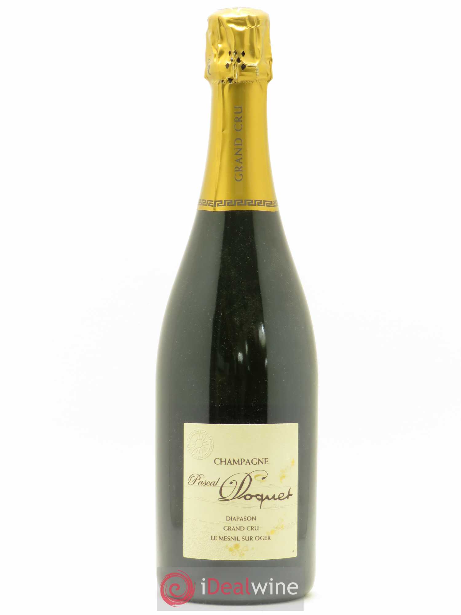 Champagne Grand Cru Le Mesnil sur Oger Pascal Doquet Diapason - Posten von 1 Flasche - 0