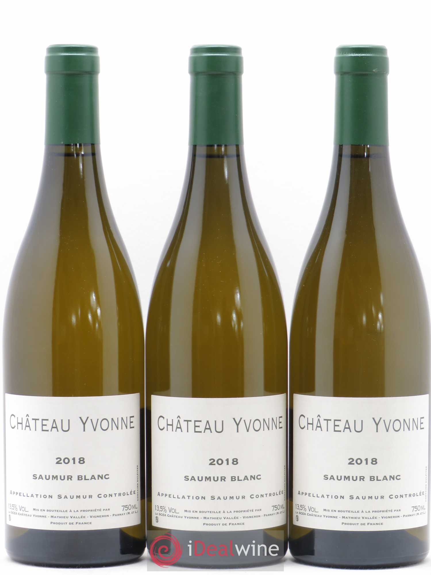 Saumur Château Yvonne 2018 - Lot de 3 bouteilles - 0