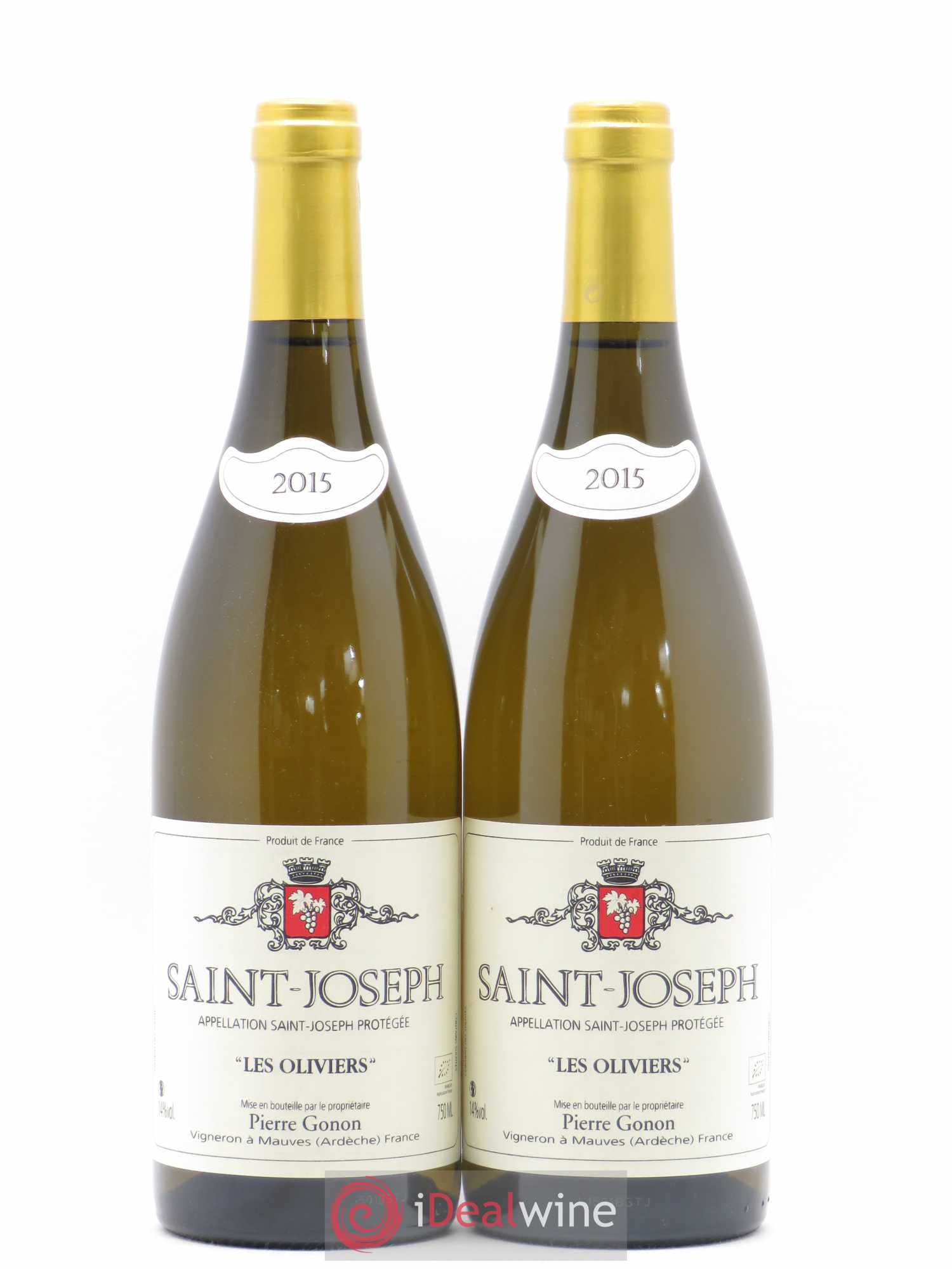 Saint-Joseph Les Oliviers Gonon (Domaine) 2015 - Lot de 2 bouteilles - 0