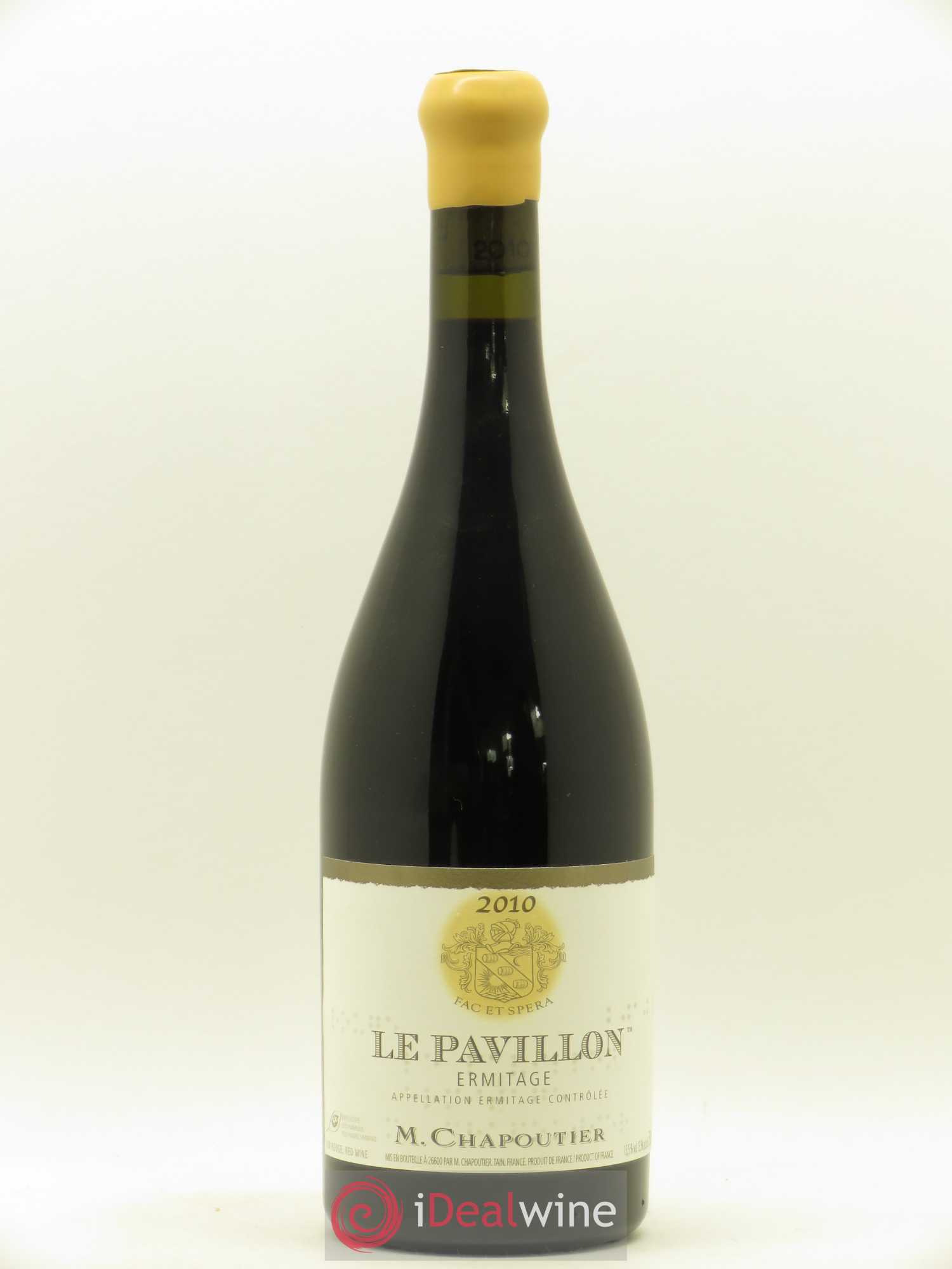 Hermitage Ermitage Le Pavillon Chapoutier 2010 - Lot de 1 bouteille - 0