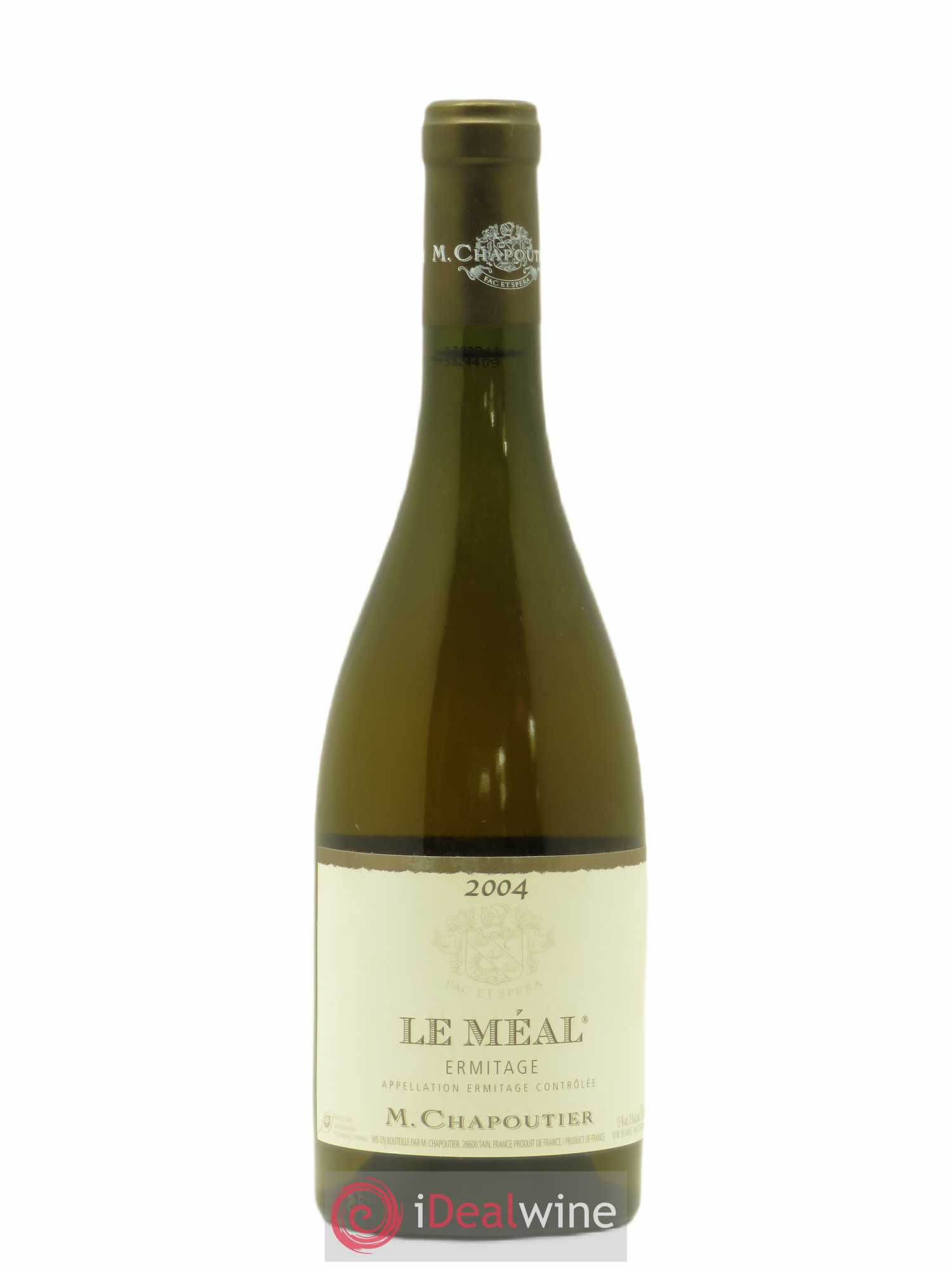 Hermitage Ermitage Le Méal Chapoutier 2004 - Lot de 1 bouteille - 0