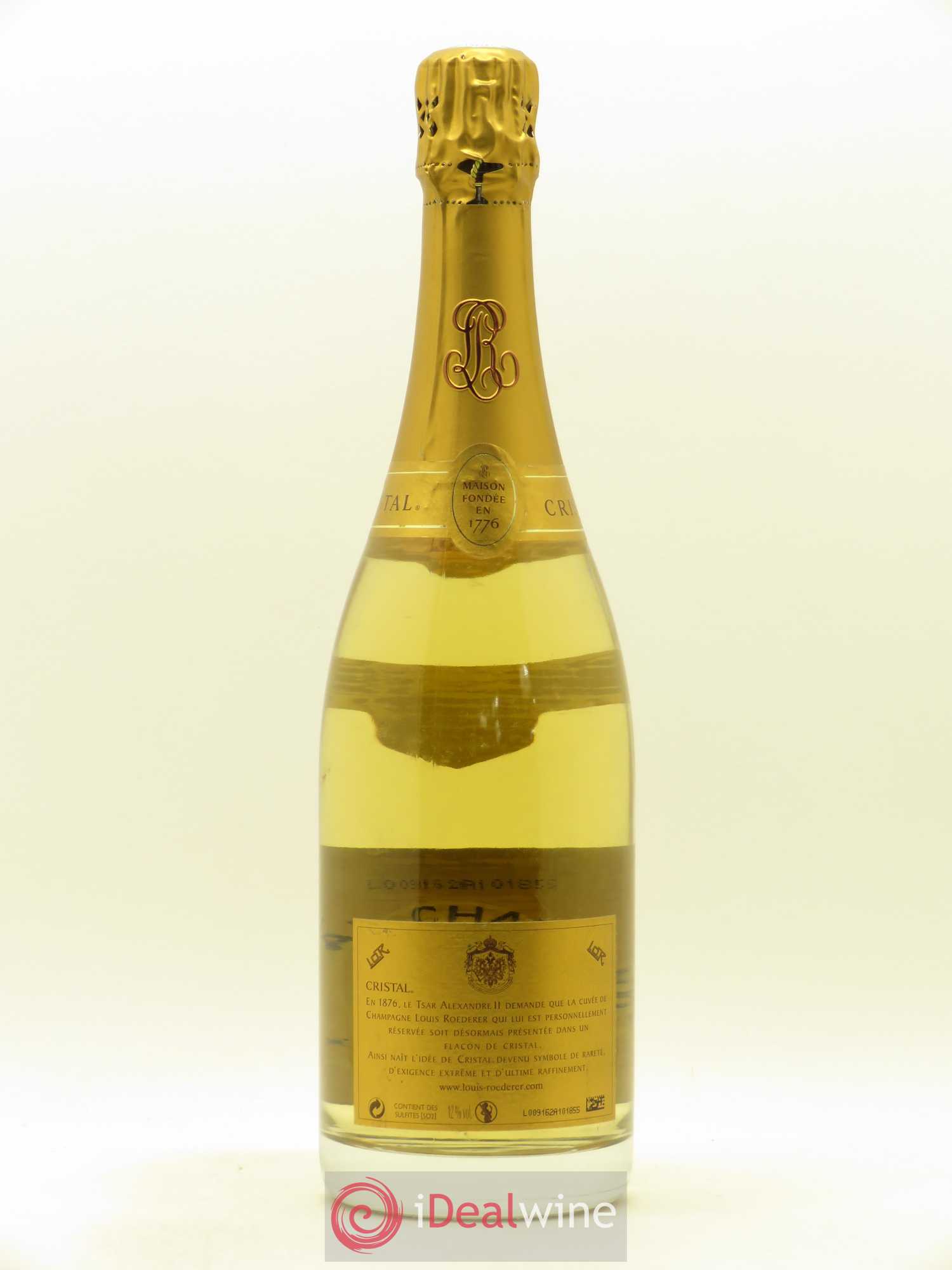 Cristal Louis Roederer 2005 - Lot de 1 bouteille - 1
