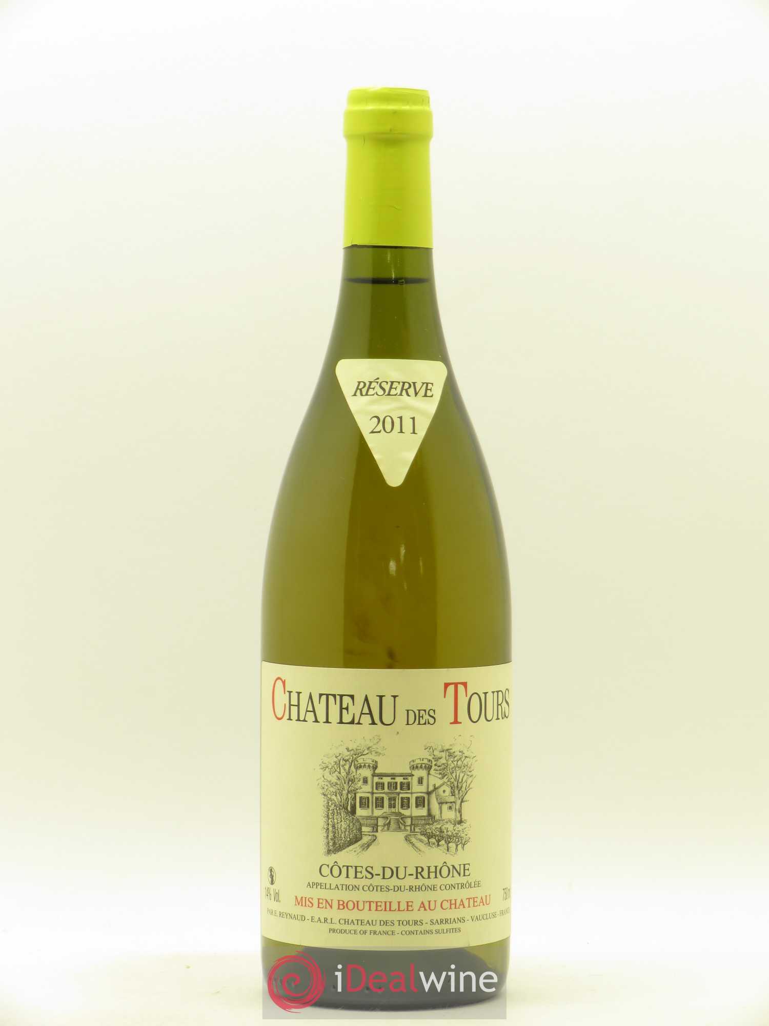 Côtes-du-Rhône Château des Tours Emmanuel Reynaud 2011 - Lot de 1 bouteille - 0