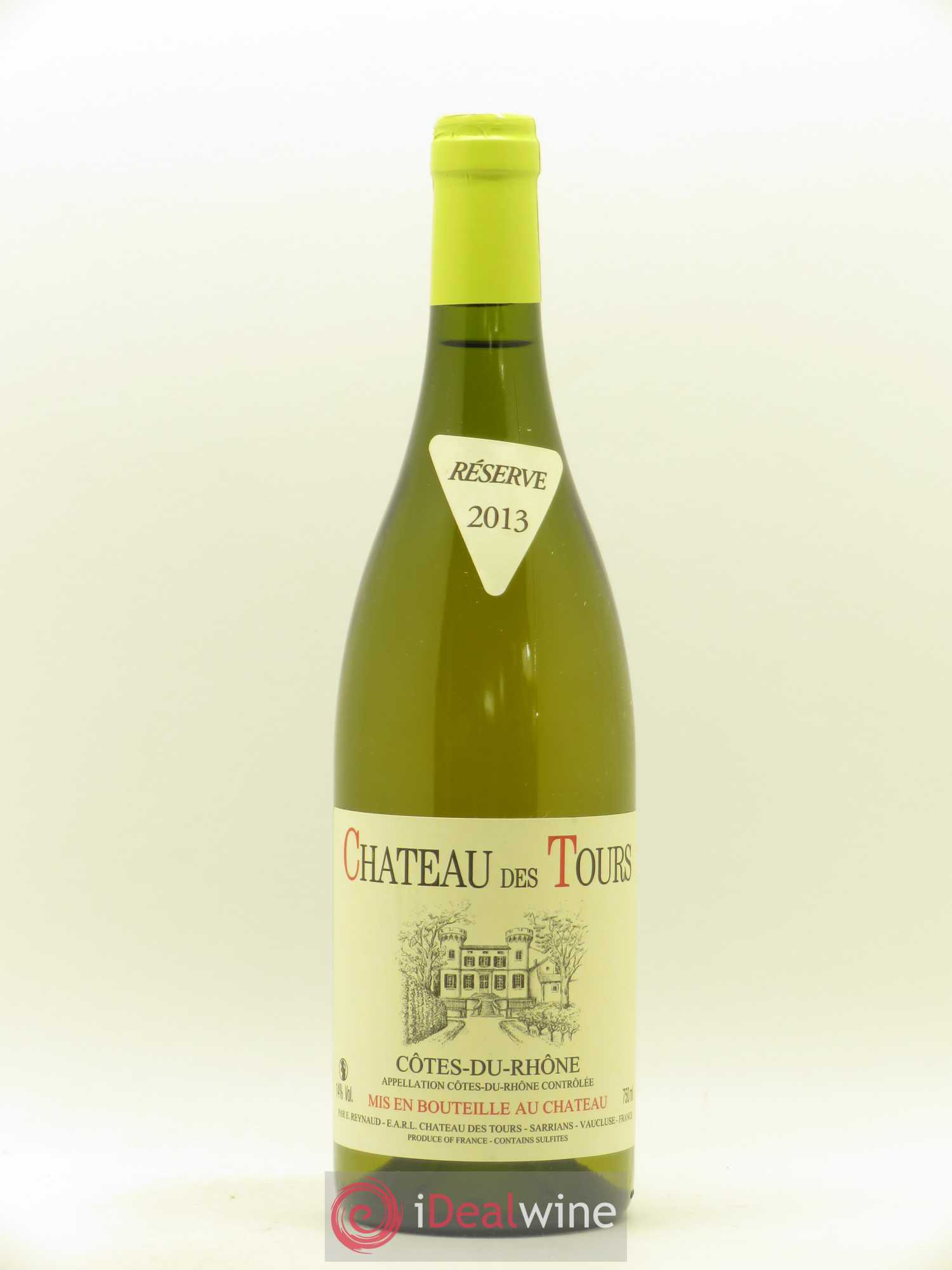 Côtes-du-Rhône Château des Tours Emmanuel Reynaud 2013 - Lot de 1 bouteille - 0