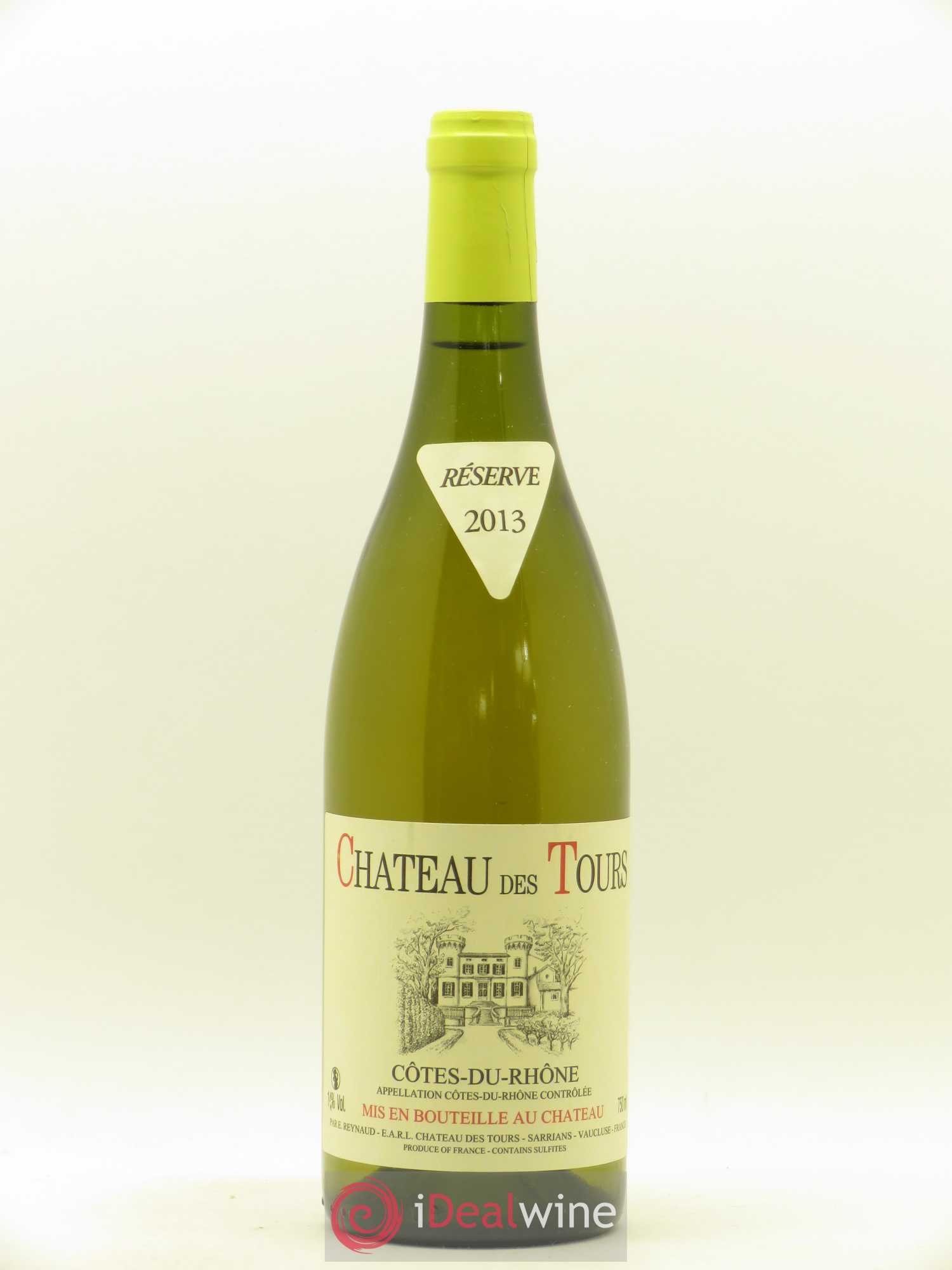 Côtes-du-Rhône Château des Tours Emmanuel Reynaud 2013 - Lot de 1 bouteille - 0