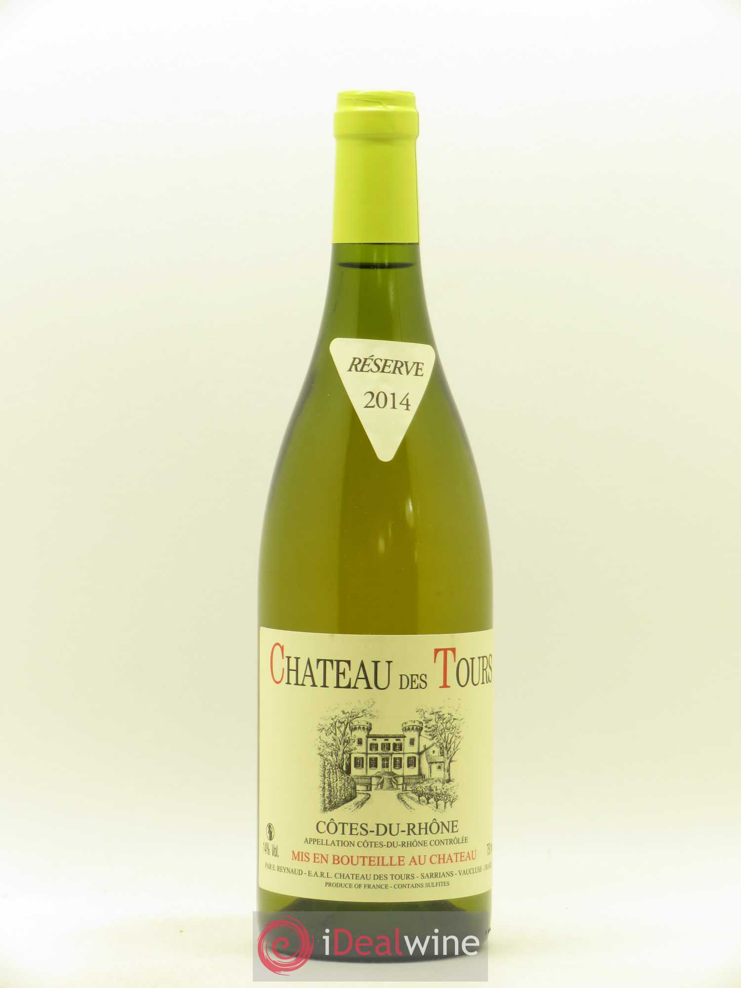Côtes-du-Rhône Château des Tours Emmanuel Reynaud 2014 - Lot de 1 bouteille - 0