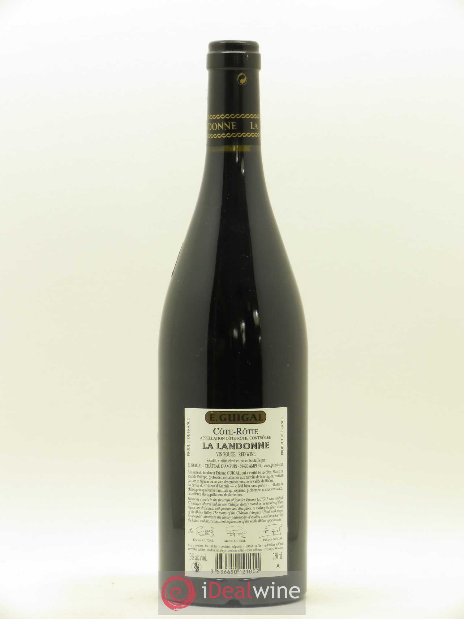 Côte-Rôtie La Landonne Guigal 2009 - Lot de 1 bouteille - 1