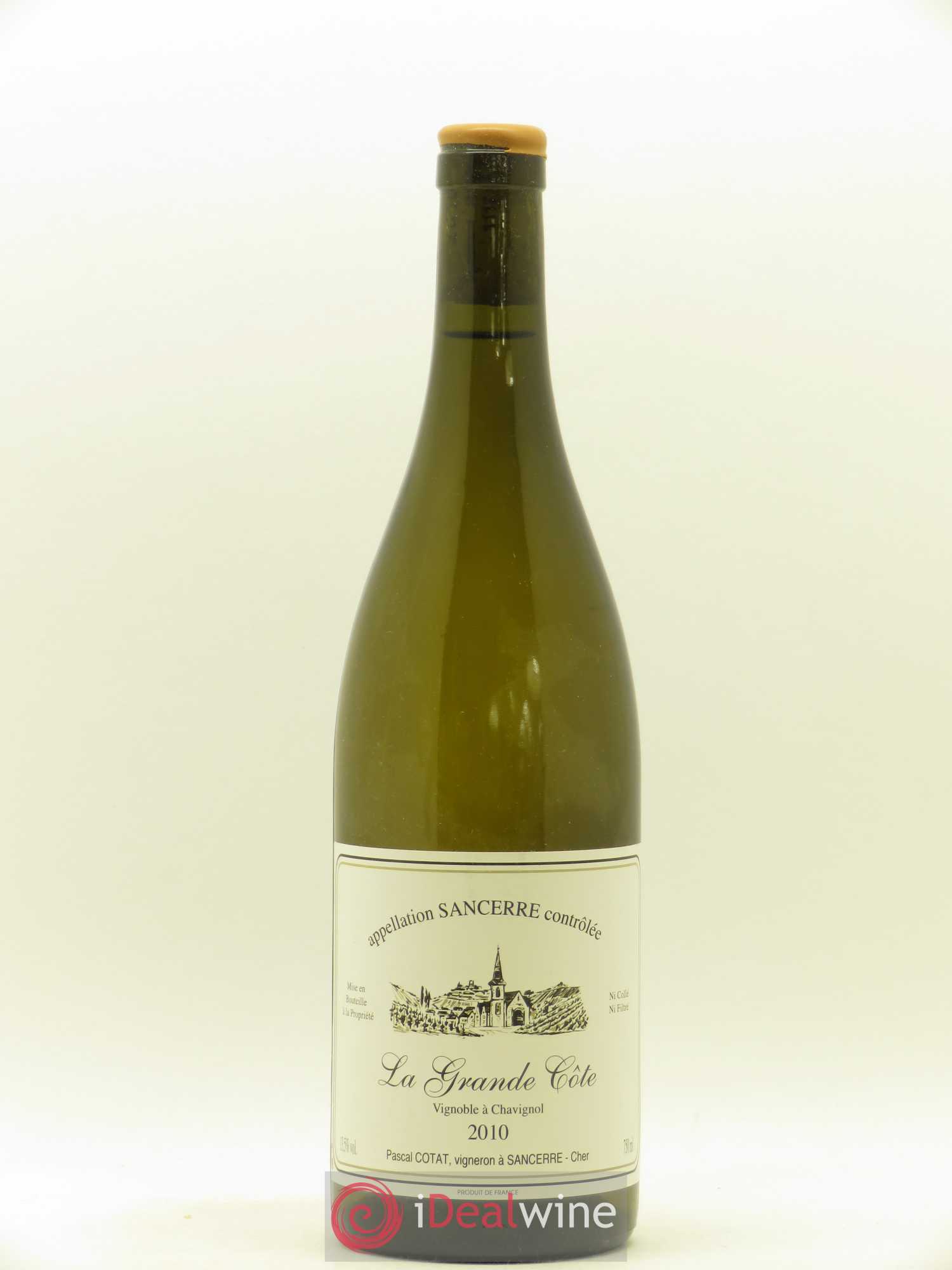 Sancerre La Grande Côte Pascal Cotat 2010 - Lot de 1 bouteille - 0