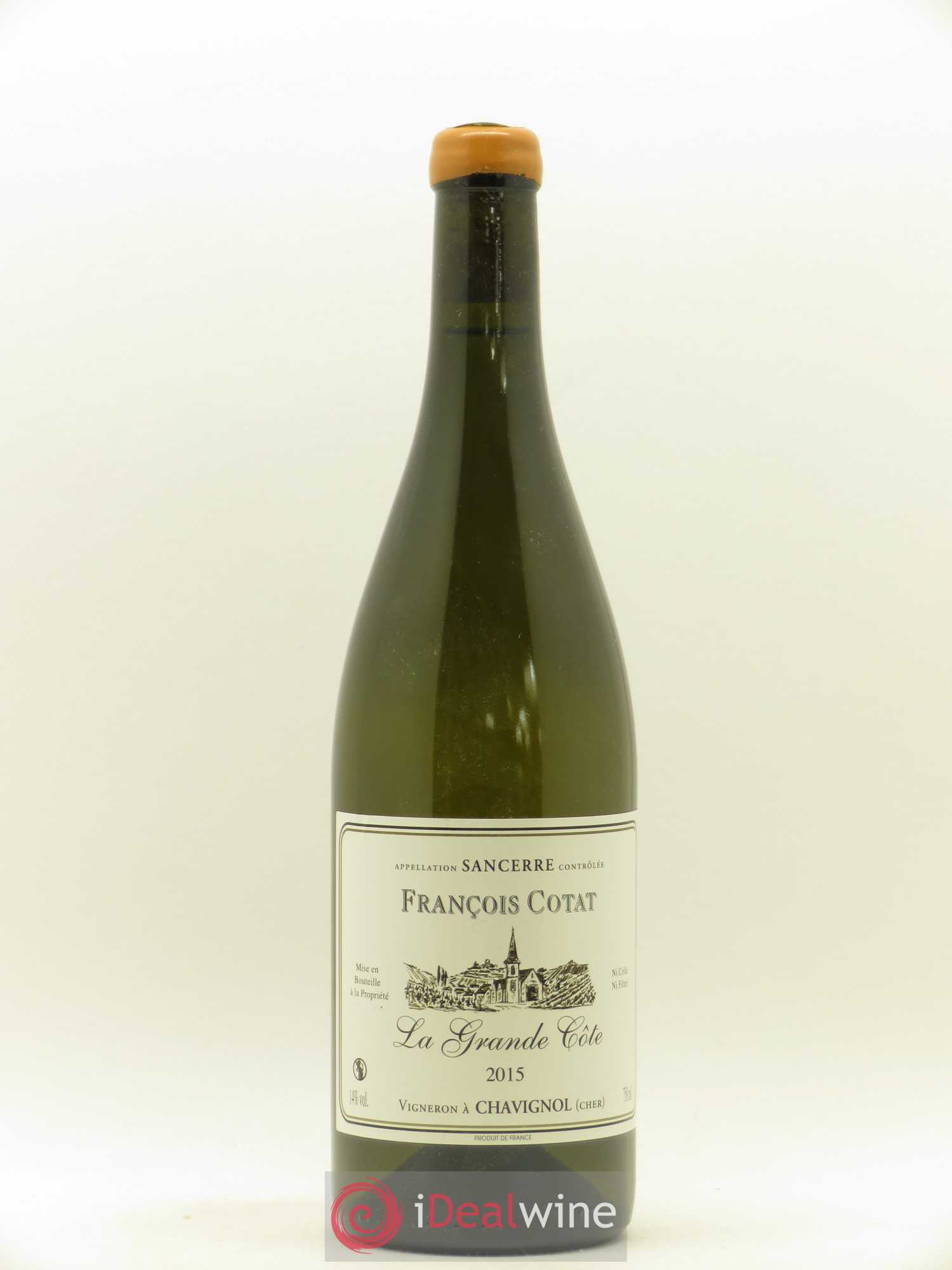Sancerre La Grande Côte François Cotat 2015 - Lot de 1 bouteille - 0