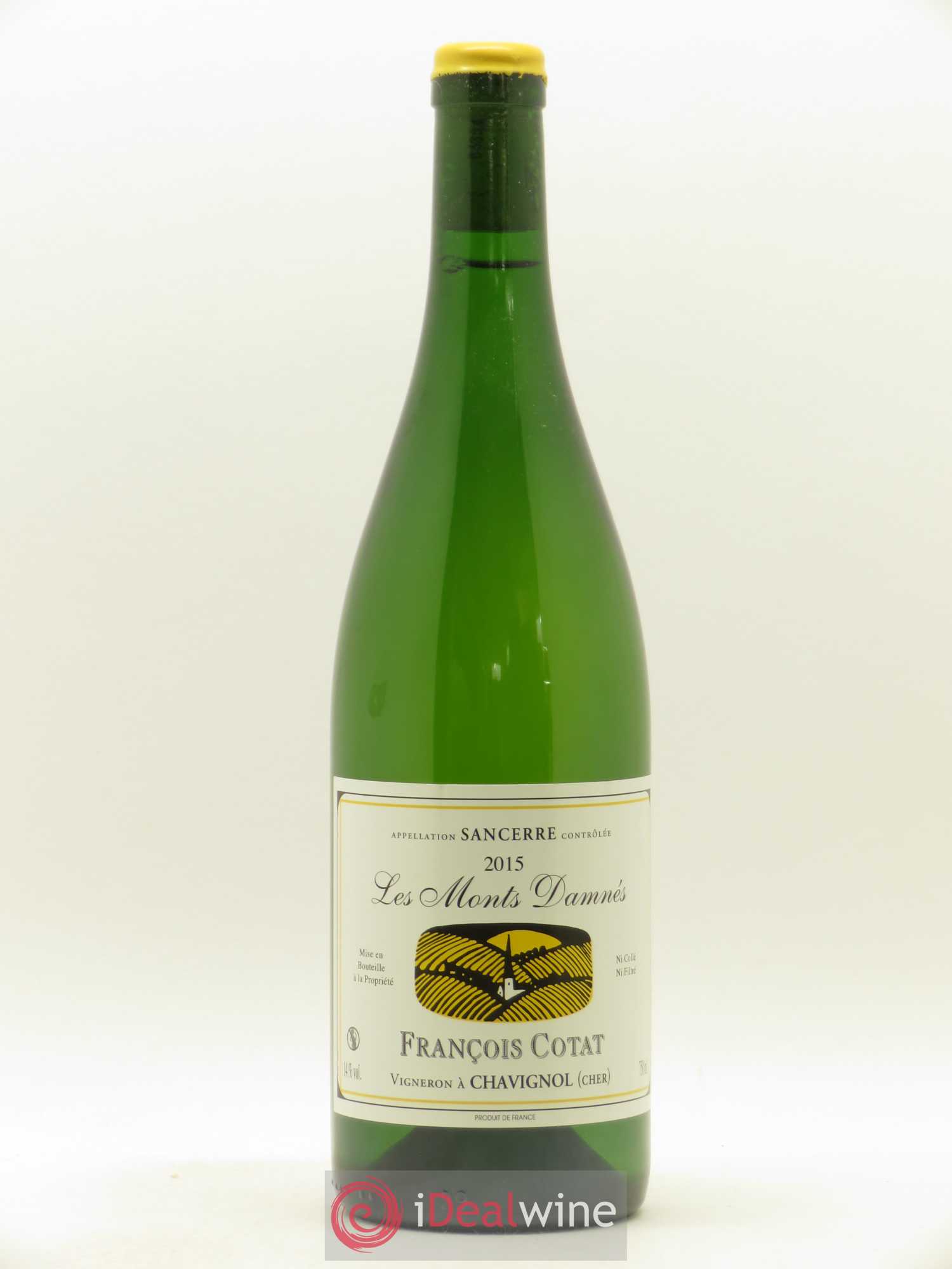 Sancerre Les Monts Damnés François Cotat 2015 - Posten von 1 Flasche - 0
