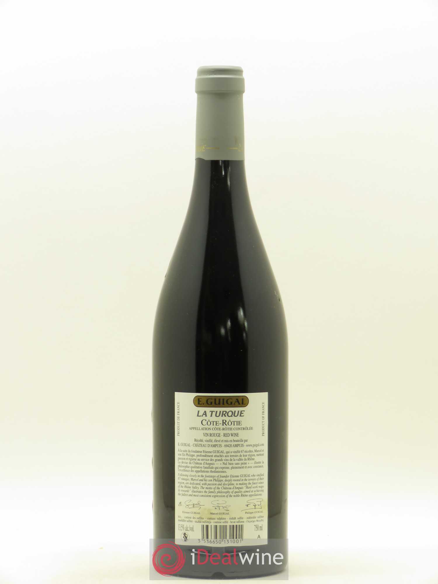 Côte-Rôtie La Turque Guigal 2010 - Lot de 1 bouteille - 1