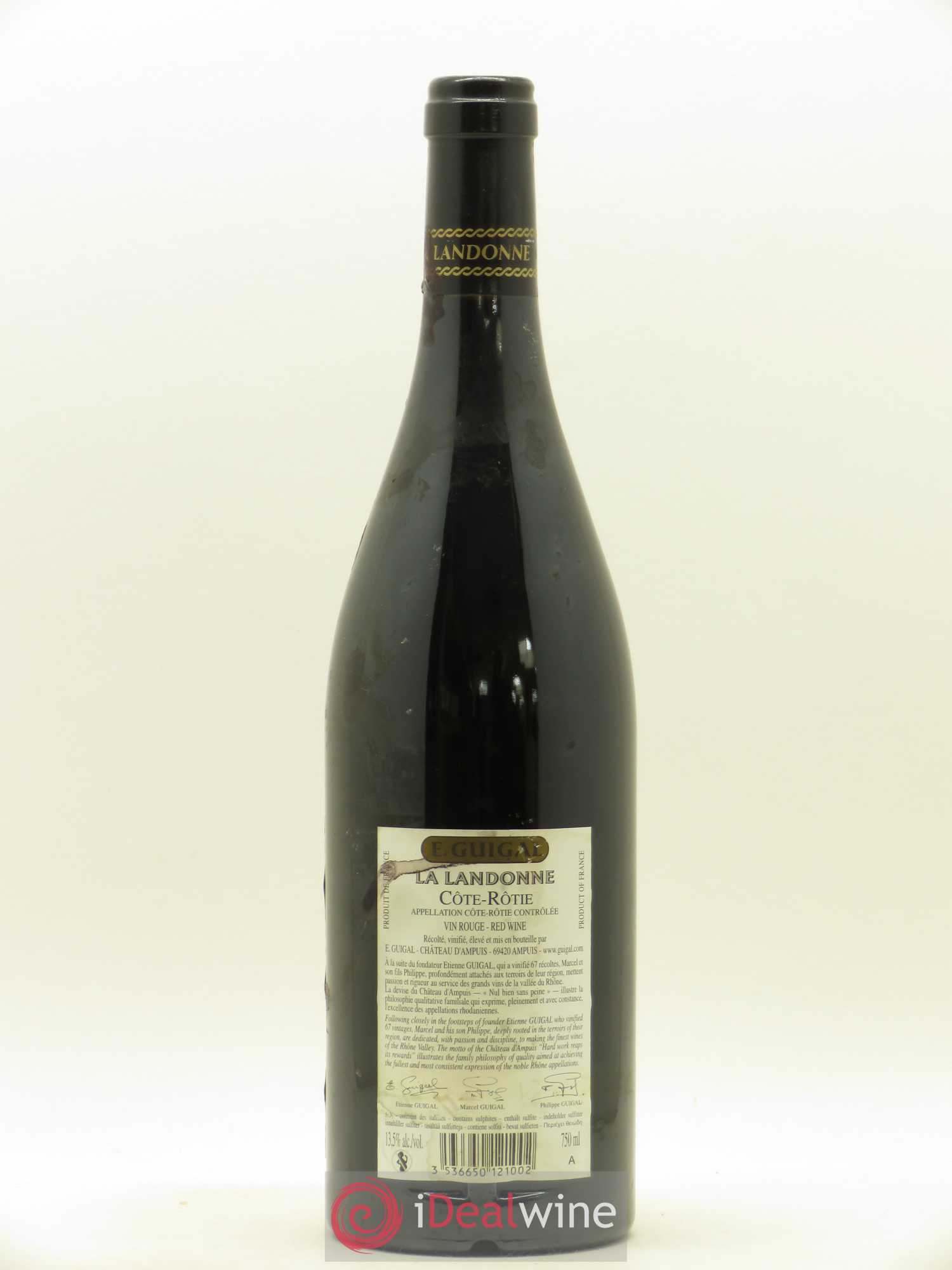 Côte-Rôtie La Landonne Guigal 2010 - Lot de 1 bouteille - 1