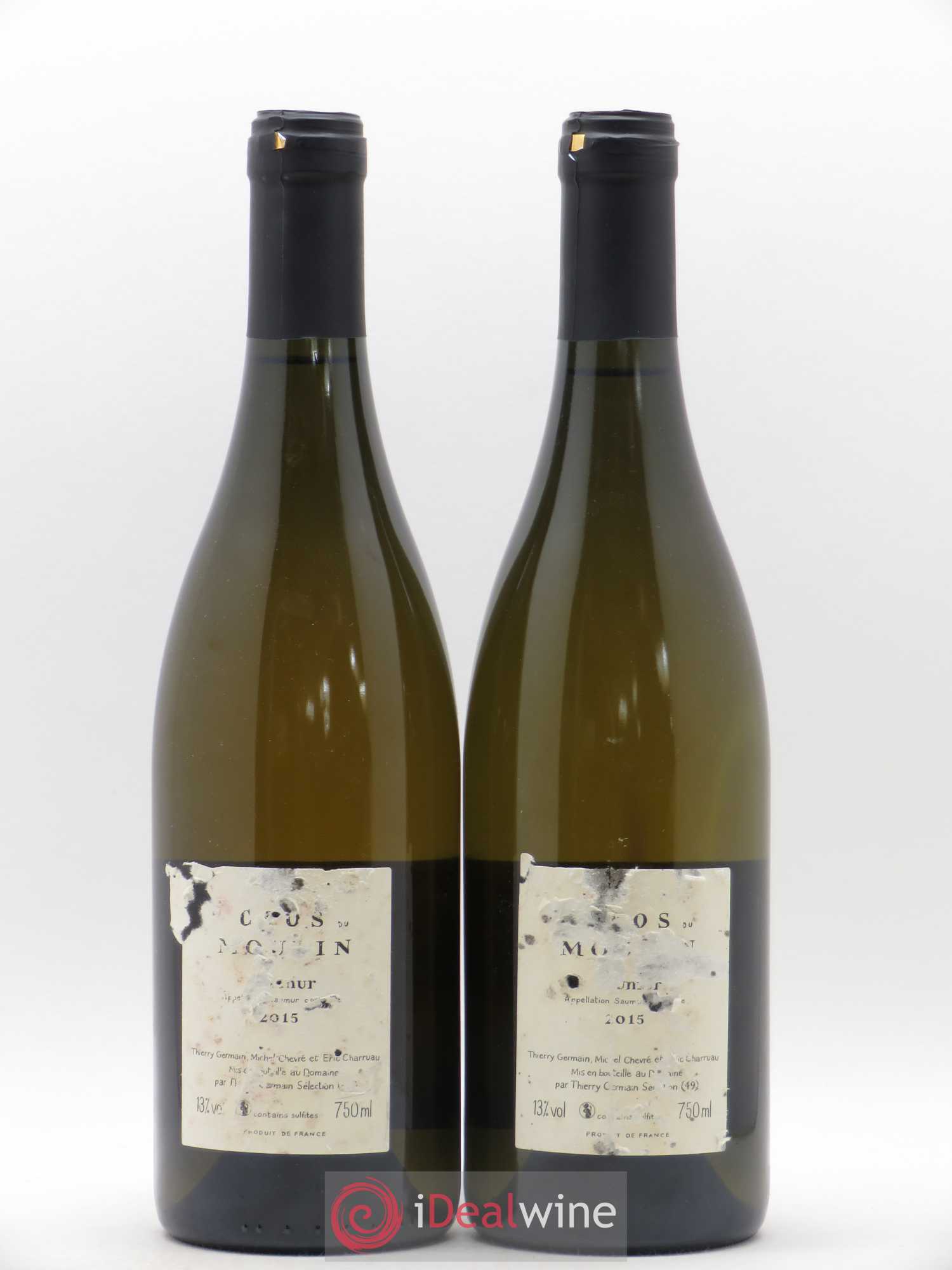 Saumur Clos du Moulin Domaine des Roches Neuves - Thierry Germain 2015 - Lot de 2 bouteilles - 1