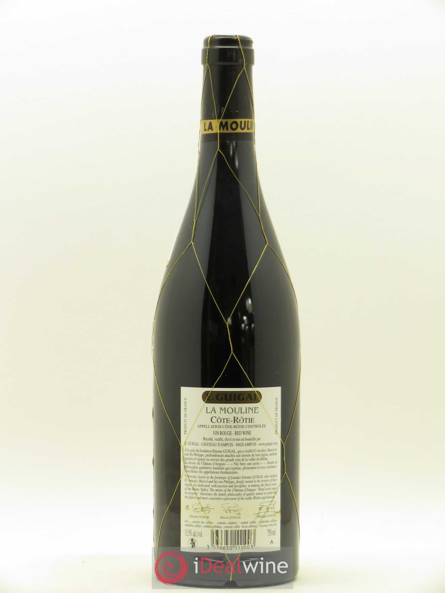Côte-Rôtie La Mouline Guigal 2010 - Lot de 1 bouteille - 1