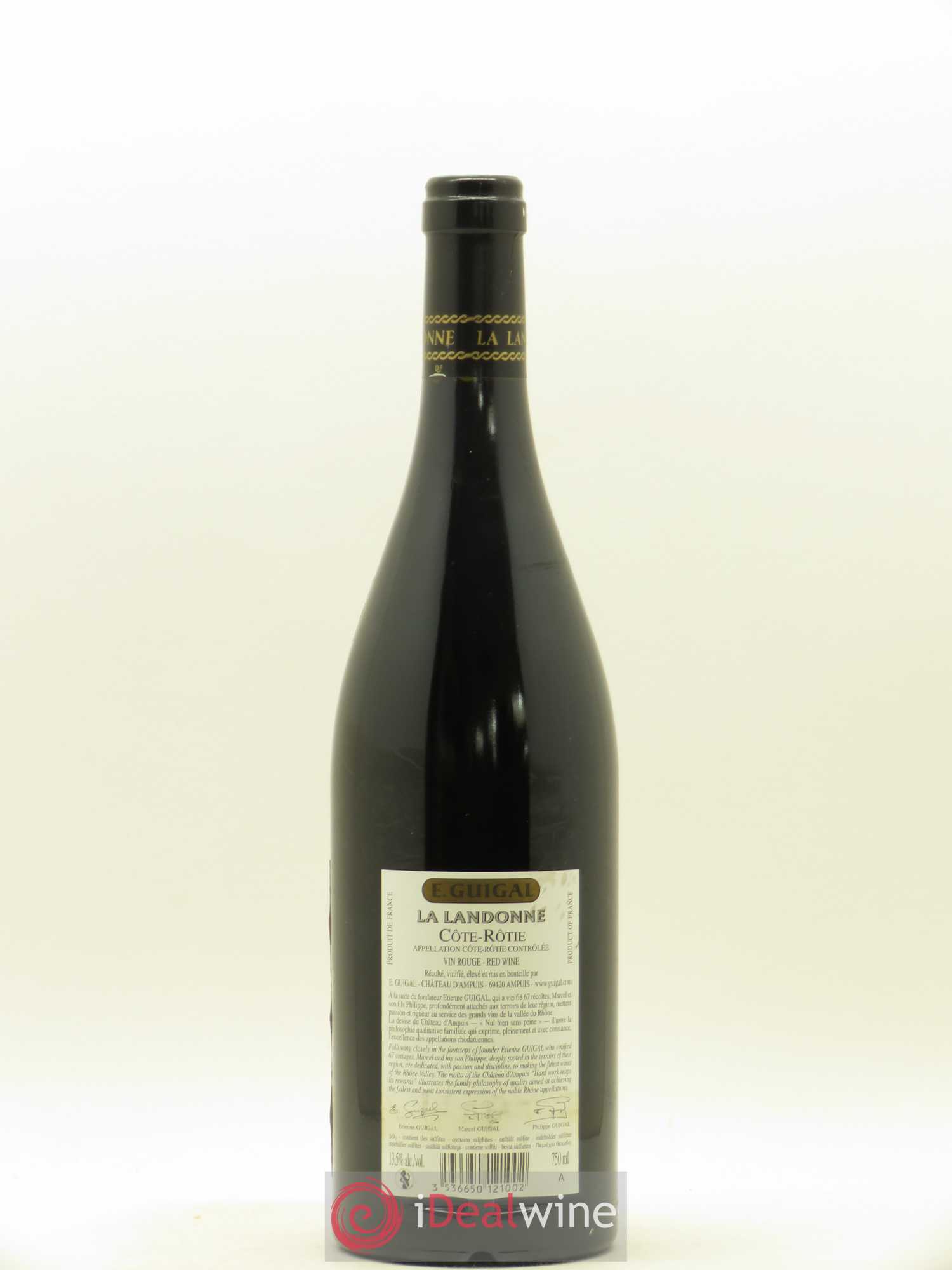 Côte-Rôtie La Landonne Guigal 2010 - Lot de 1 bouteille - 1