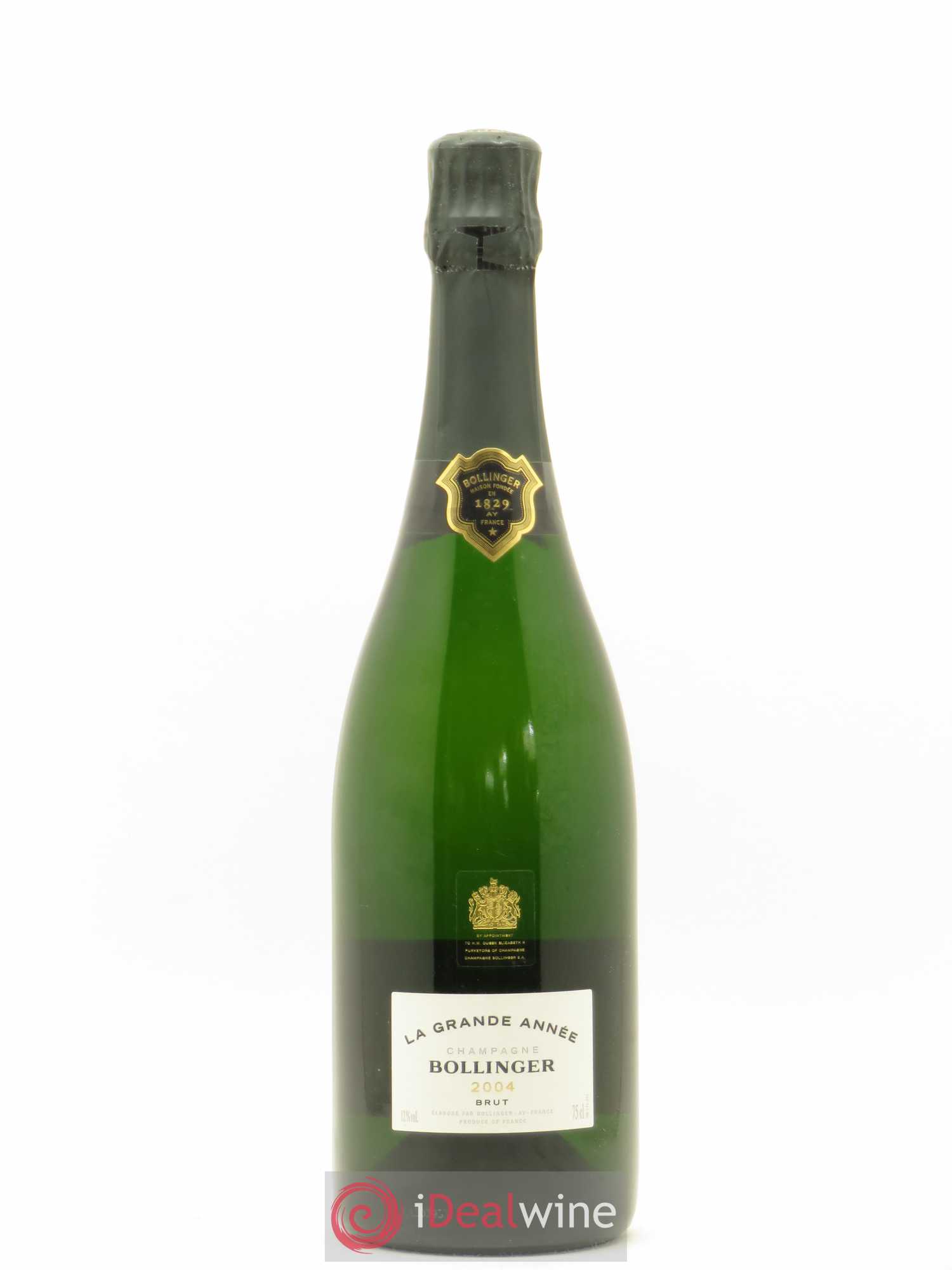 La Grande Année Brut Bollinger 2004 - Lot de 1 bouteille - 0