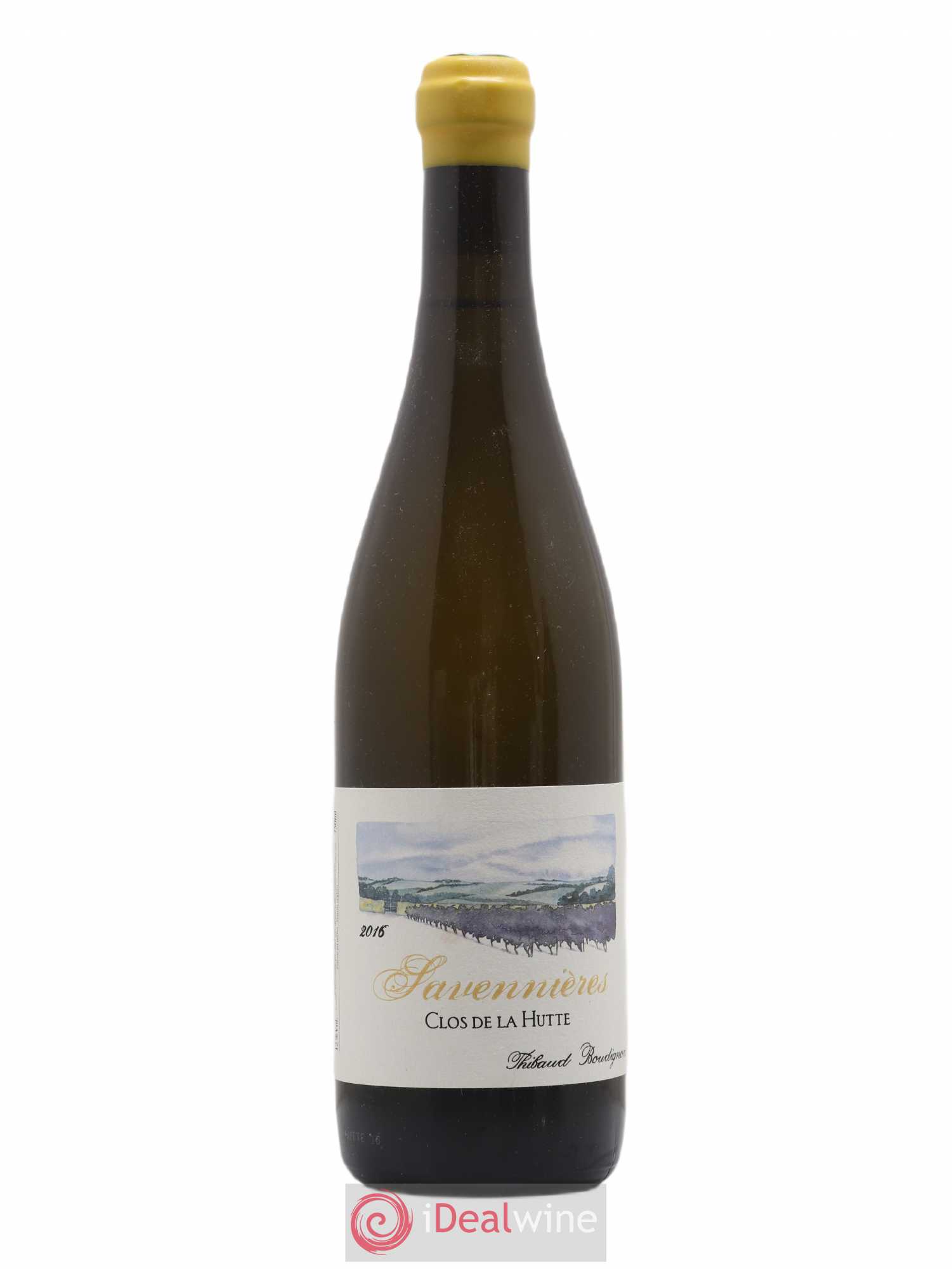 Savennières Clos de la Hutte Thibaud Boudignon 2016 - Lot de 1 bouteille - 0