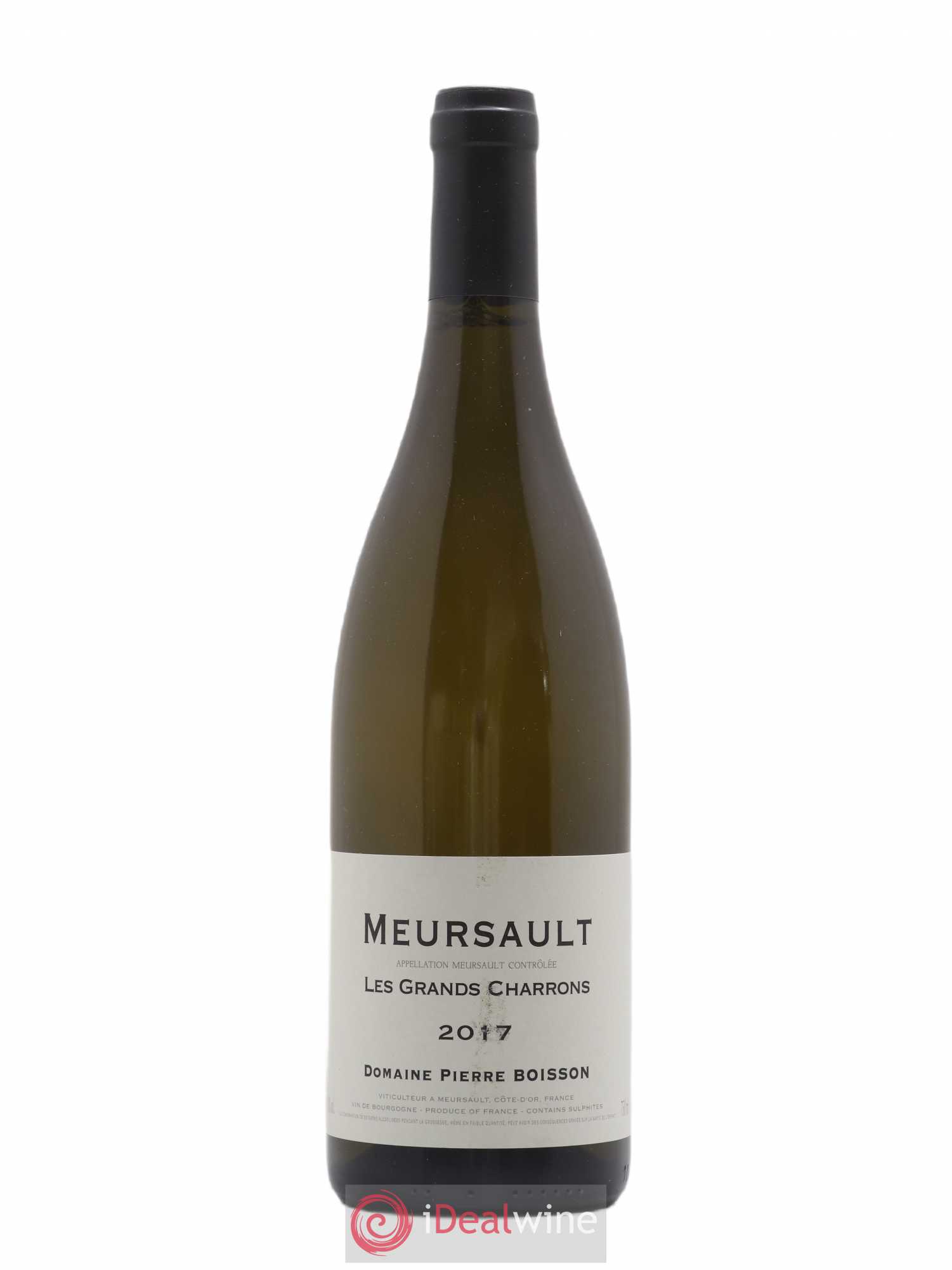 Meursault Les Grands Charrons Pierre Boisson (Domaine) 2017 - Lot de 1 bouteille - 0